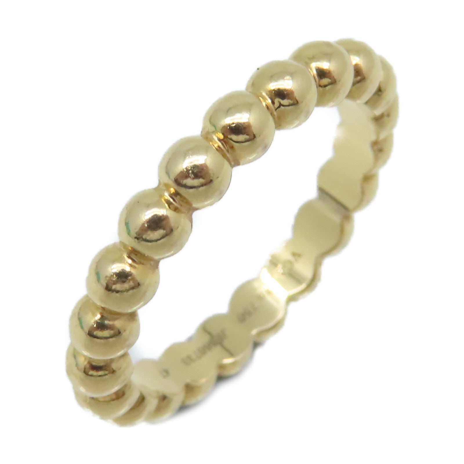 Van Cleef & Arpels 【激減優惠】18K黃金Perlee Pearls of Gold Ring戒指US#47