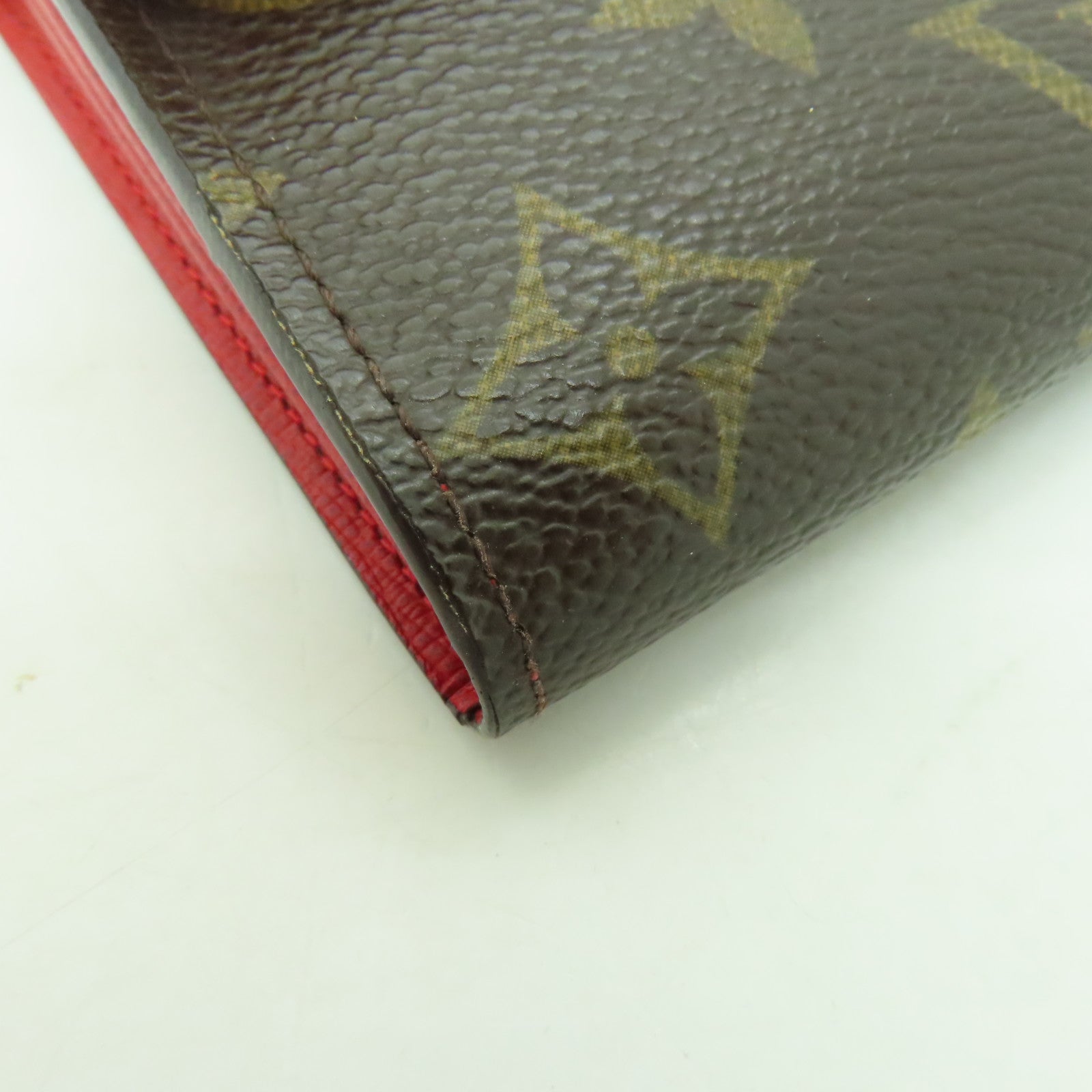 LOUIS VUITTON Monogram Groom Portefeuille Sarah金扣長錢包啡色