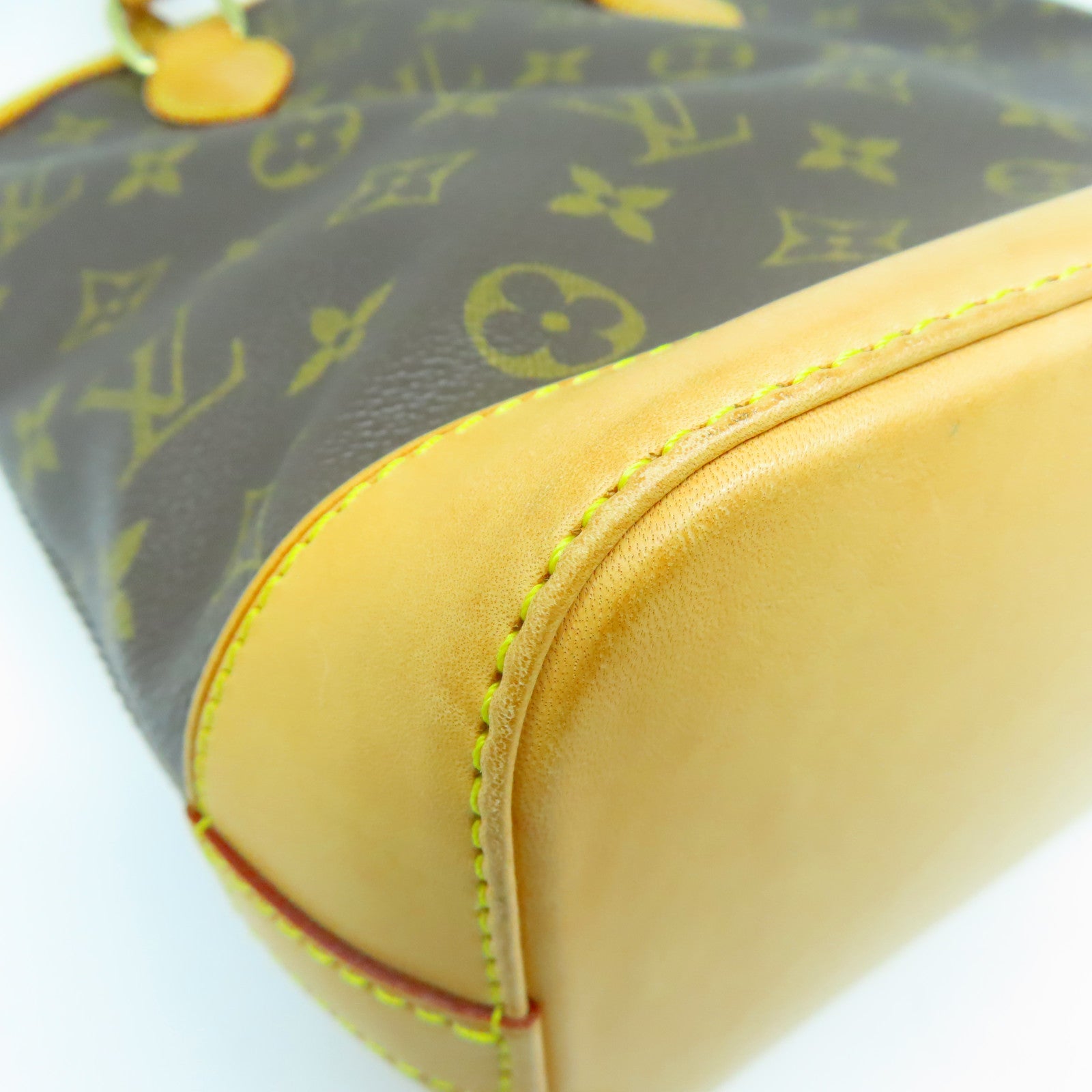 LOUIS VUITTON Monogram Lockit金扣手挽袋啡色