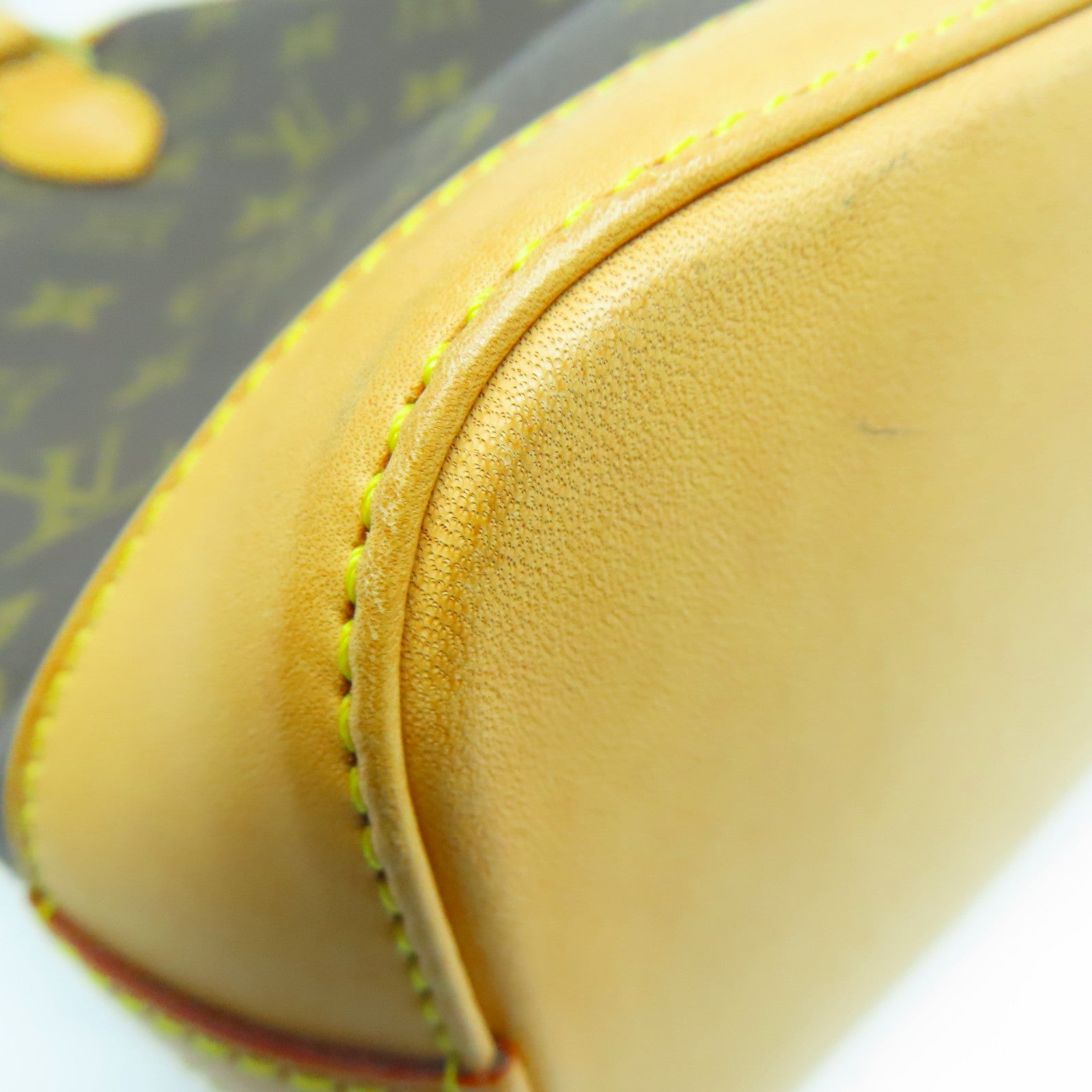 LOUIS VUITTON Monogram Lockit金扣手挽袋啡色
