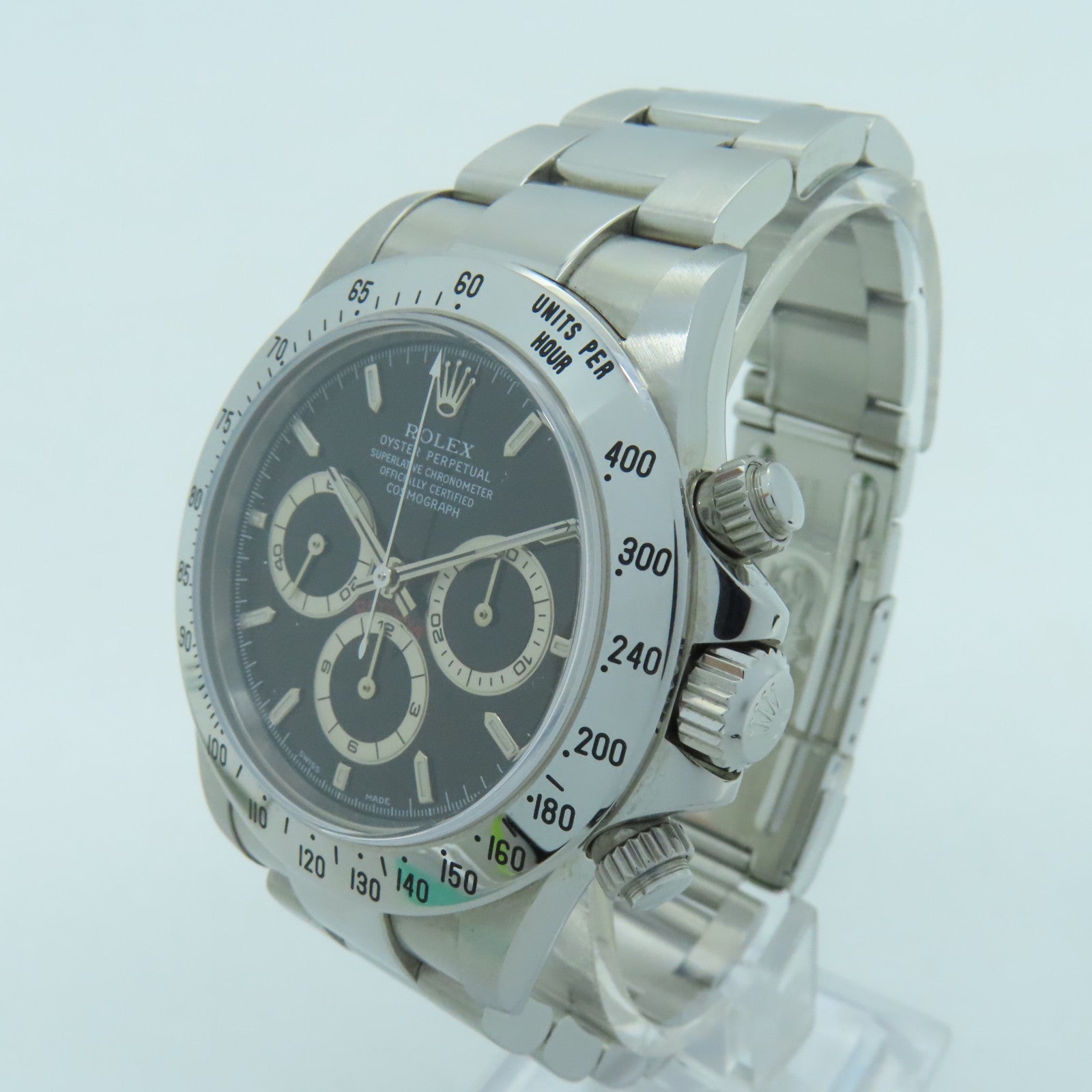 ROLEX Daytona不鏽鋼手錶自動機芯黑色