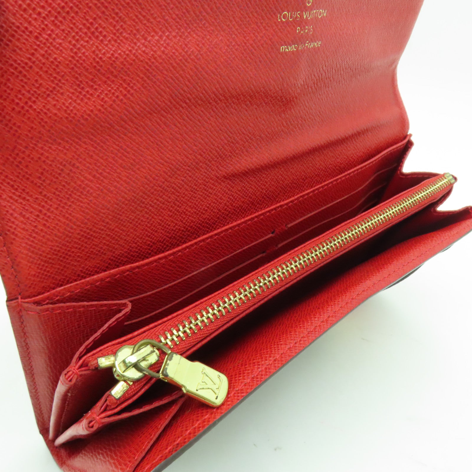 LOUIS VUITTON Monogram Groom Portefeuille Sarah金扣長錢包啡色