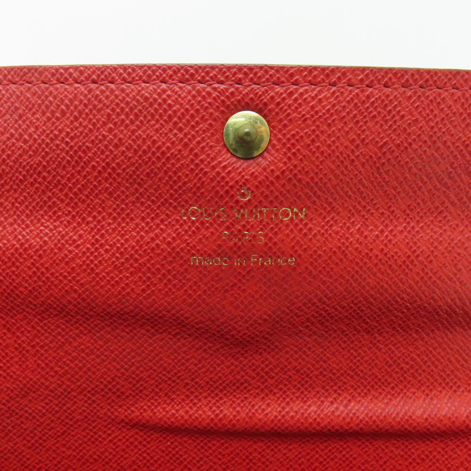 LOUIS VUITTON Monogram Groom Portefeuille Sarah金扣長錢包啡色