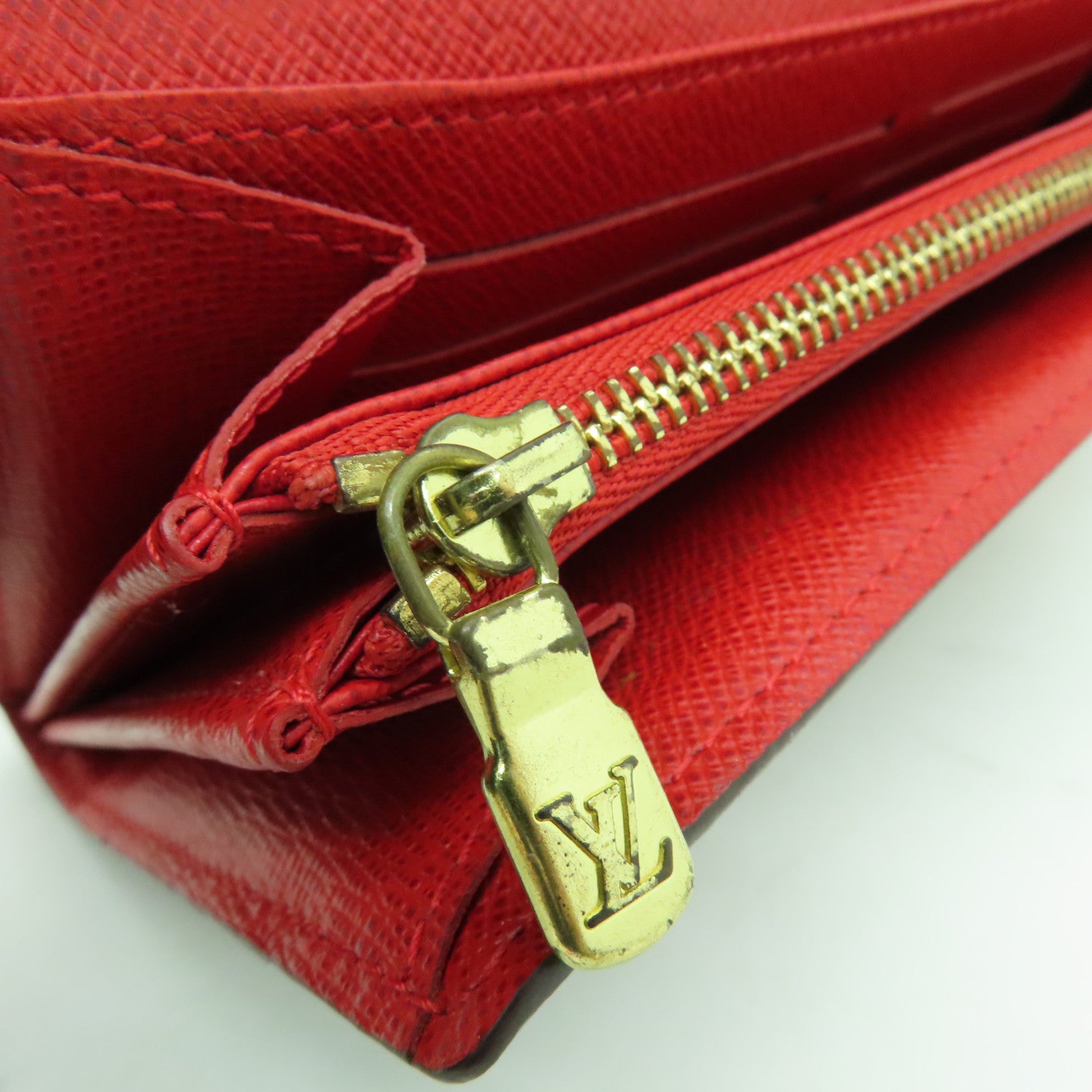 LOUIS VUITTON Monogram Groom Portefeuille Sarah金扣長錢包啡色
