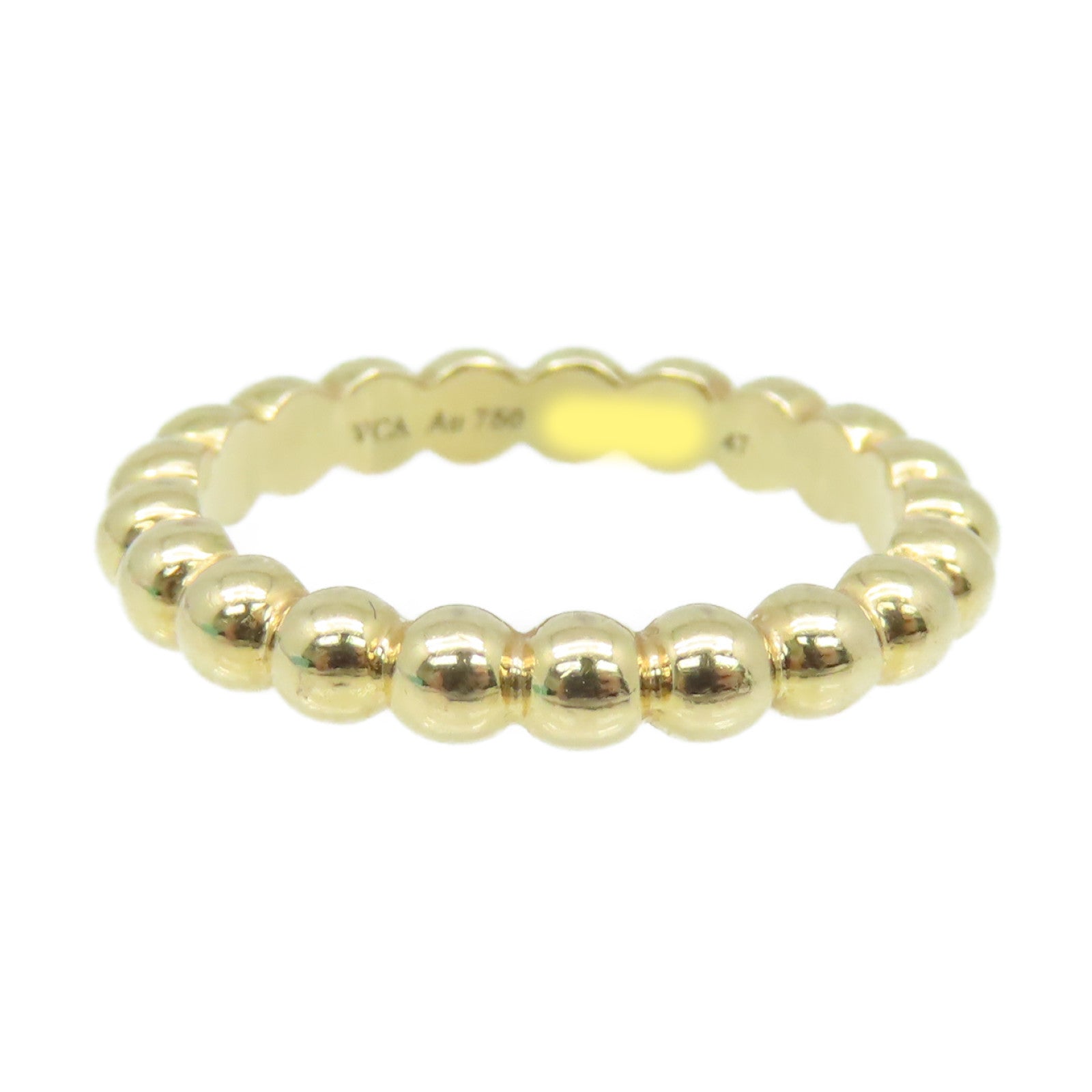 Van Cleef & Arpels 【激減優惠】18K黃金Perlee Pearls of Gold Ring戒指US#47
