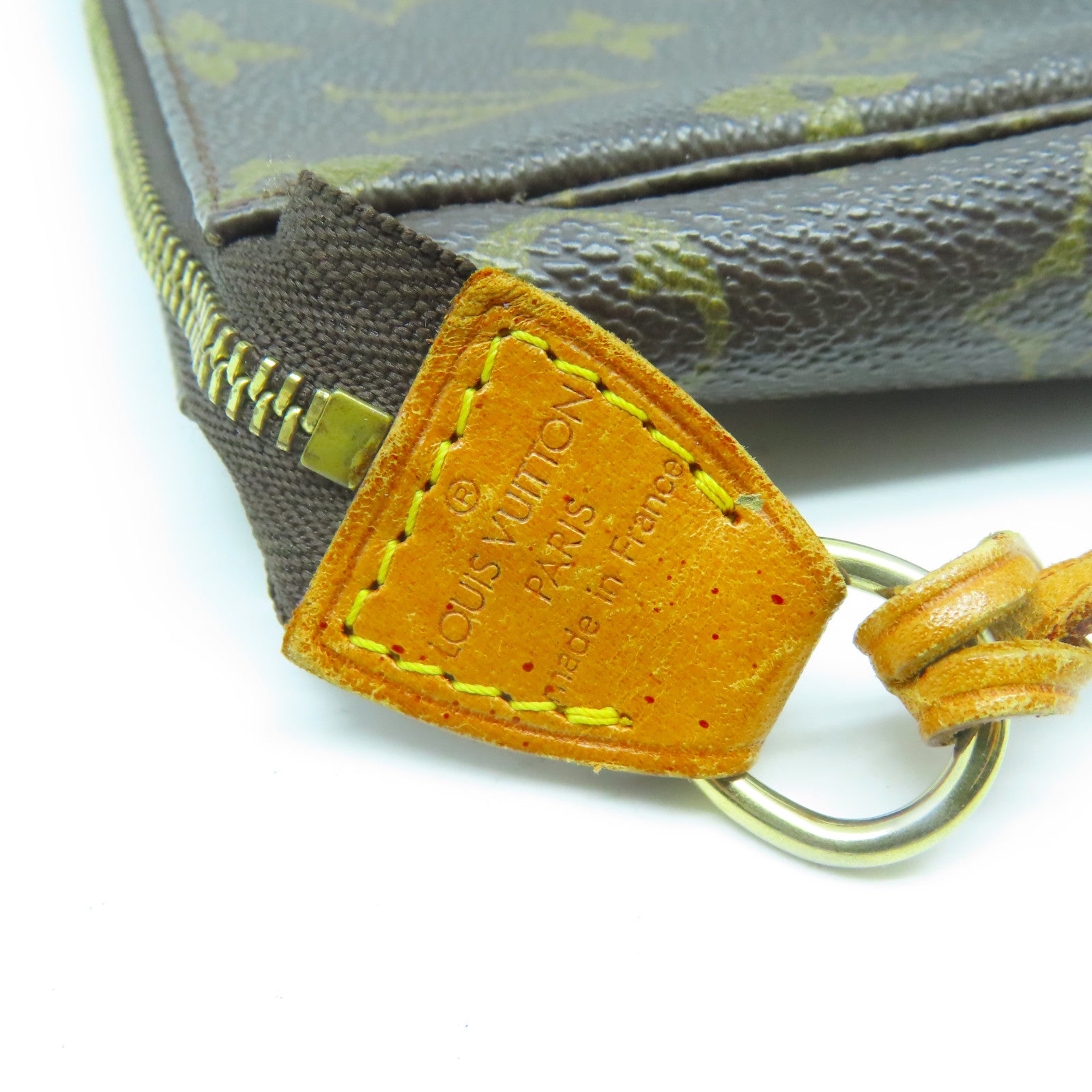 LOUIS VUITTON Monogram Pochette Accessories手挽袋啡色