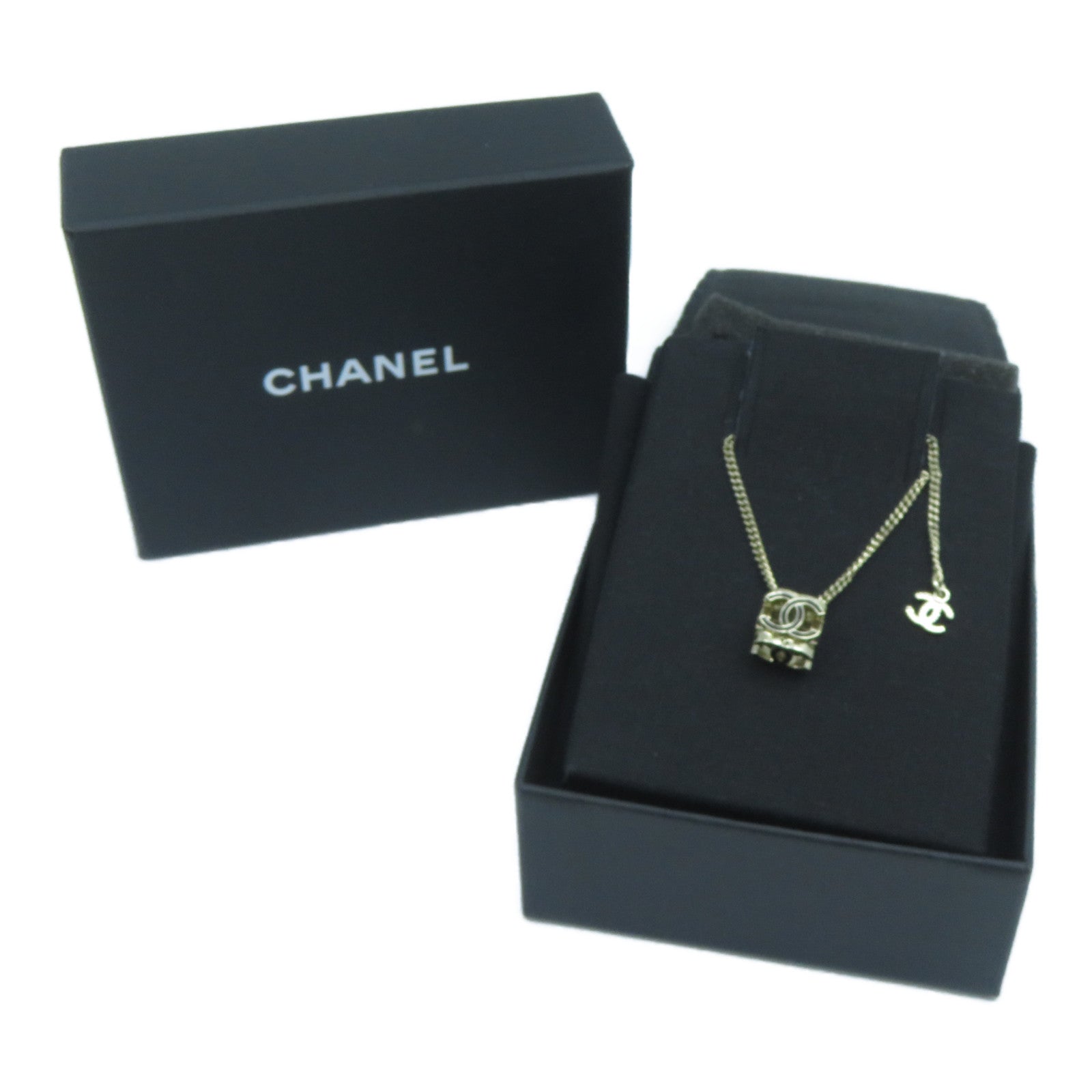 CHANEL 金屬Necklace項鍊金色