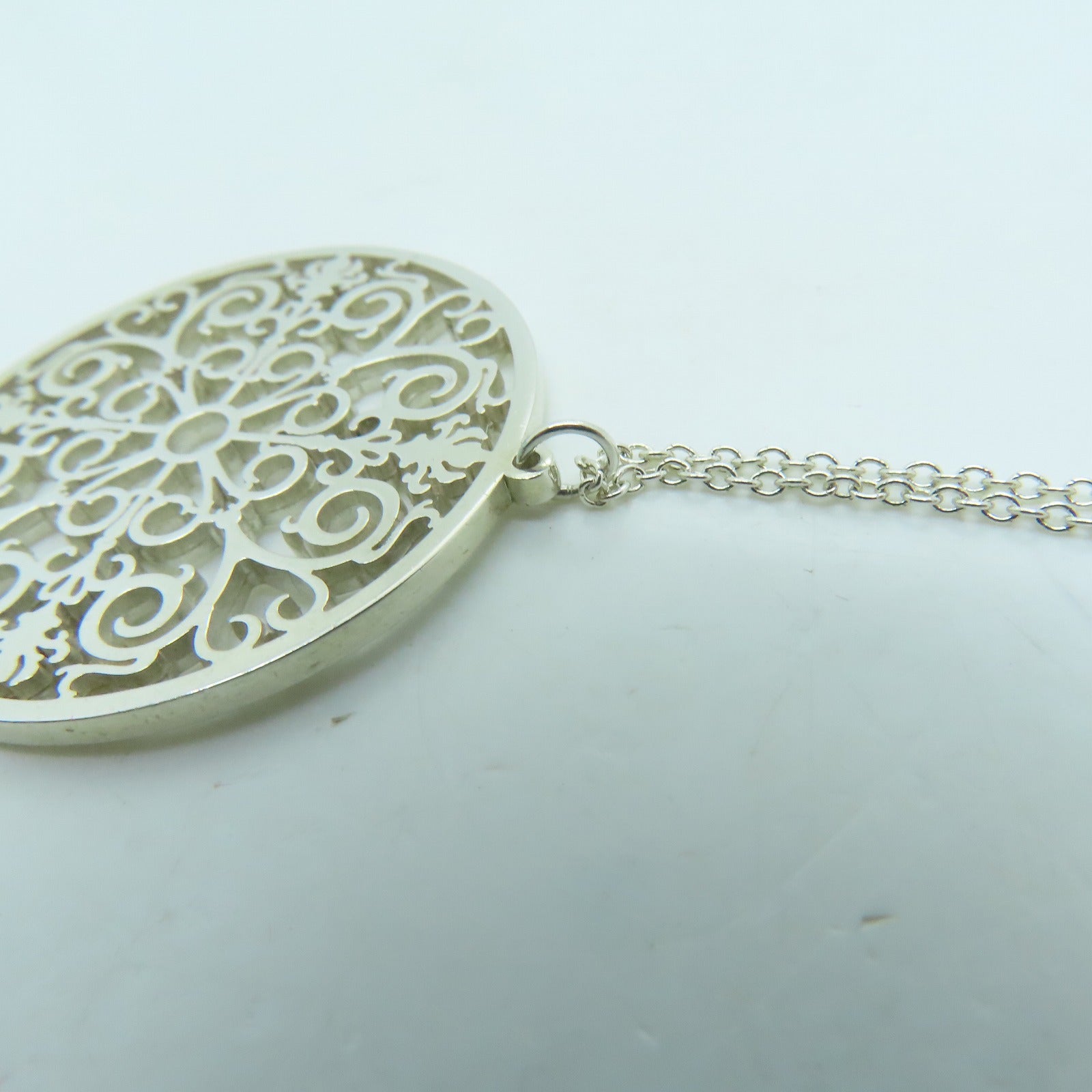 TIFFANY＆CO 纯银Necklace项链银色