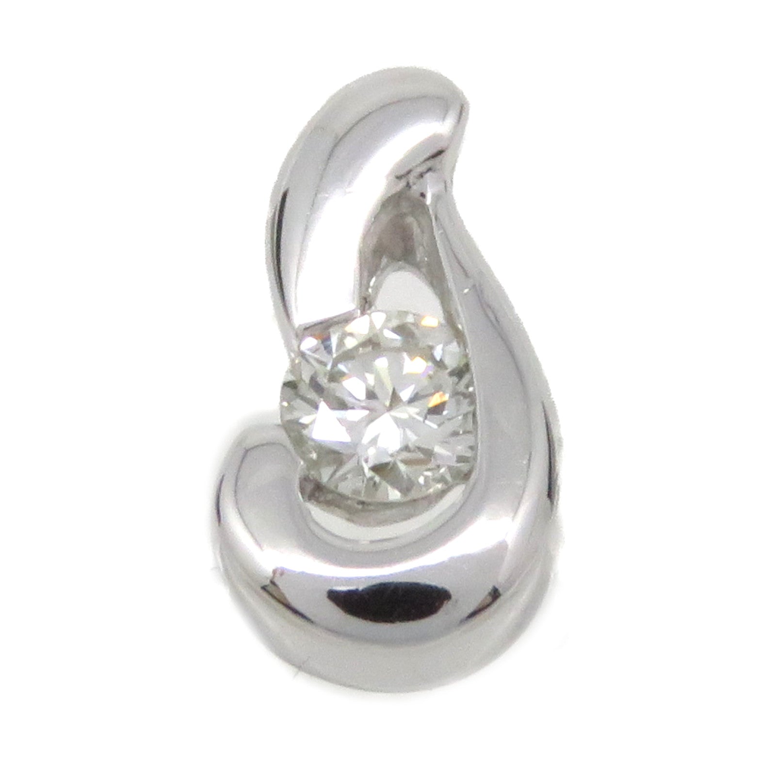 JEWELRY PT900鉑金Diamond Pendant Top 0.127ct鑽石吊墜