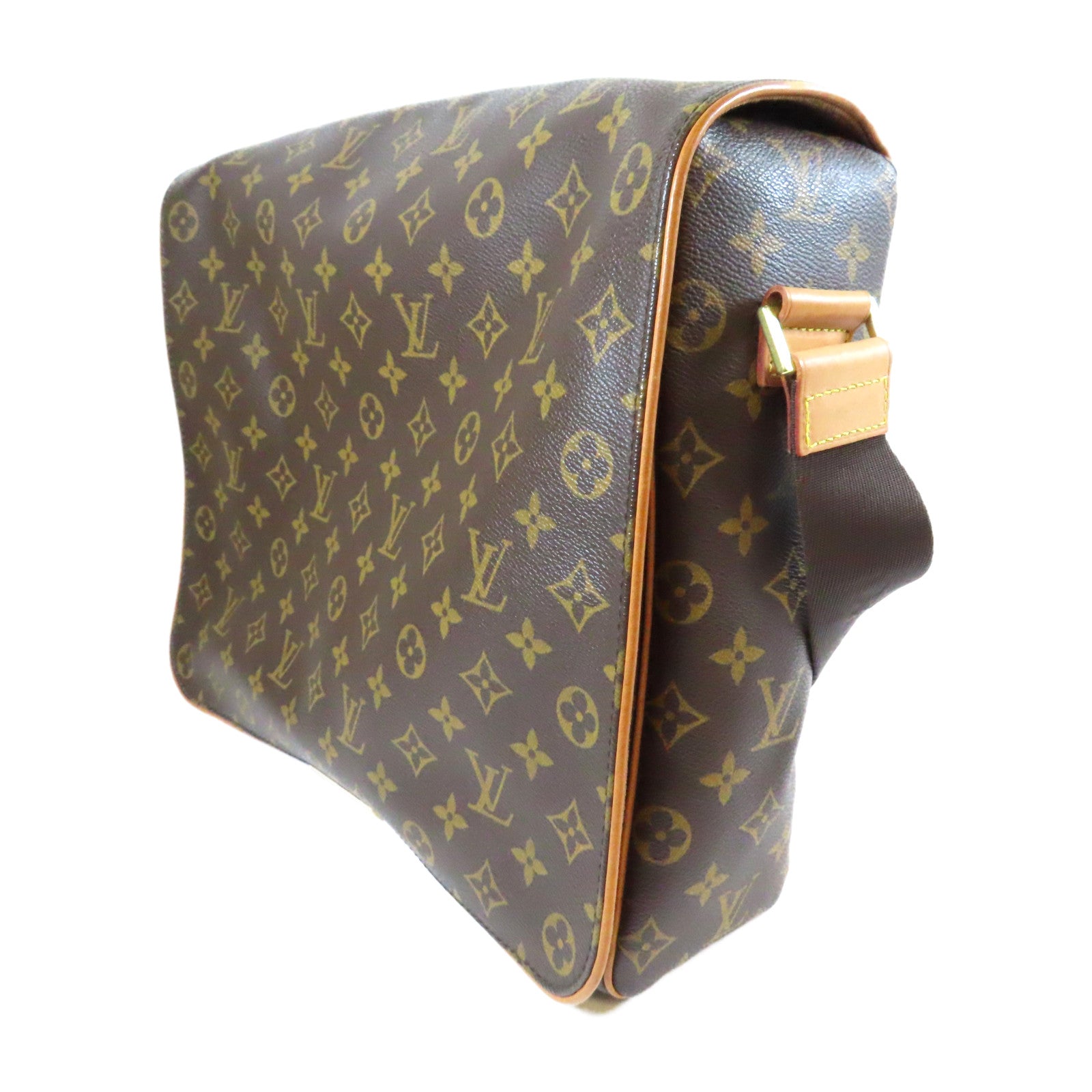 LOUIS VUITTON Monogram Valmy MM金扣肩背袋啡色