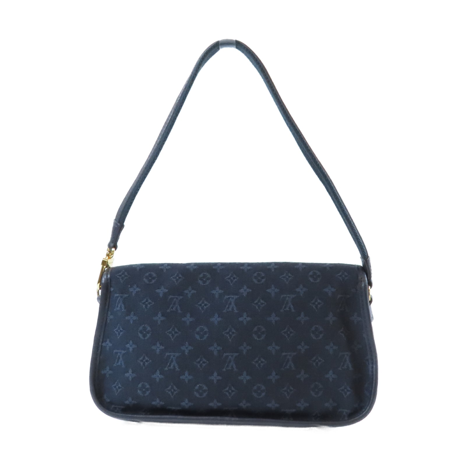 LOUIS VUITTON Monogram Mini Marjorie金扣肩背袋藍色