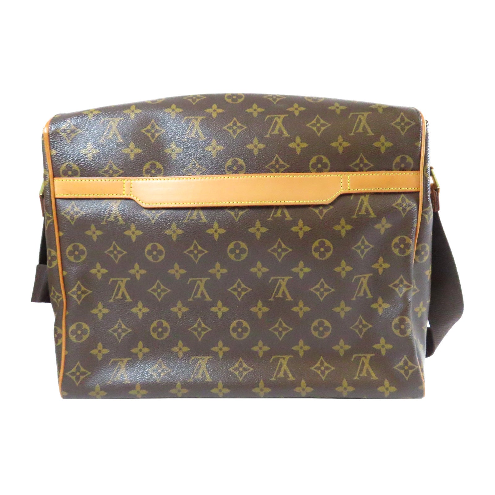 LOUIS VUITTON Monogram Valmy MM金扣肩背袋啡色