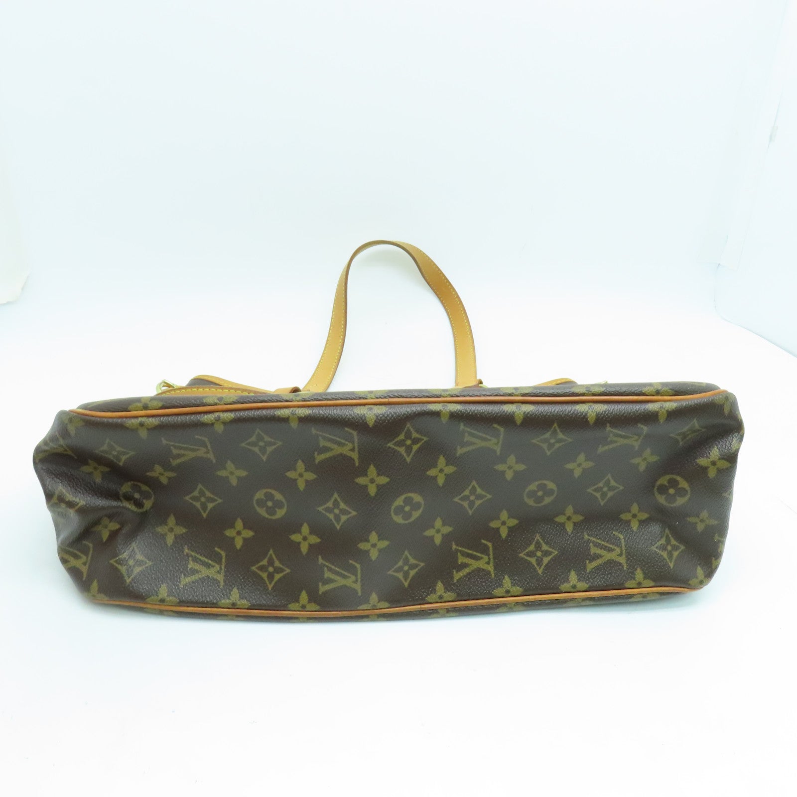 LOUIS VUITTON Monogram Batignolles Horizont金扣手挽肩背兩用袋啡色