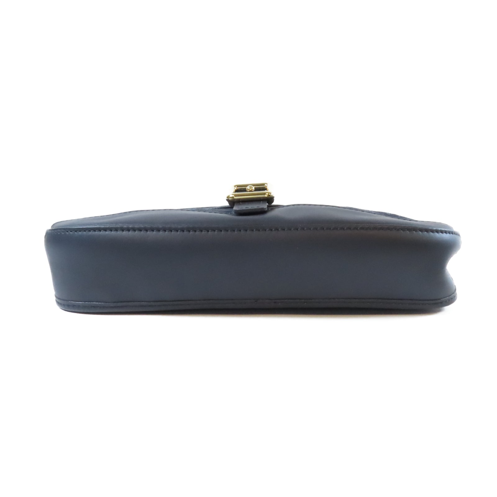 LOUIS VUITTON Monogram Mini Marjorie金扣肩背袋藍色