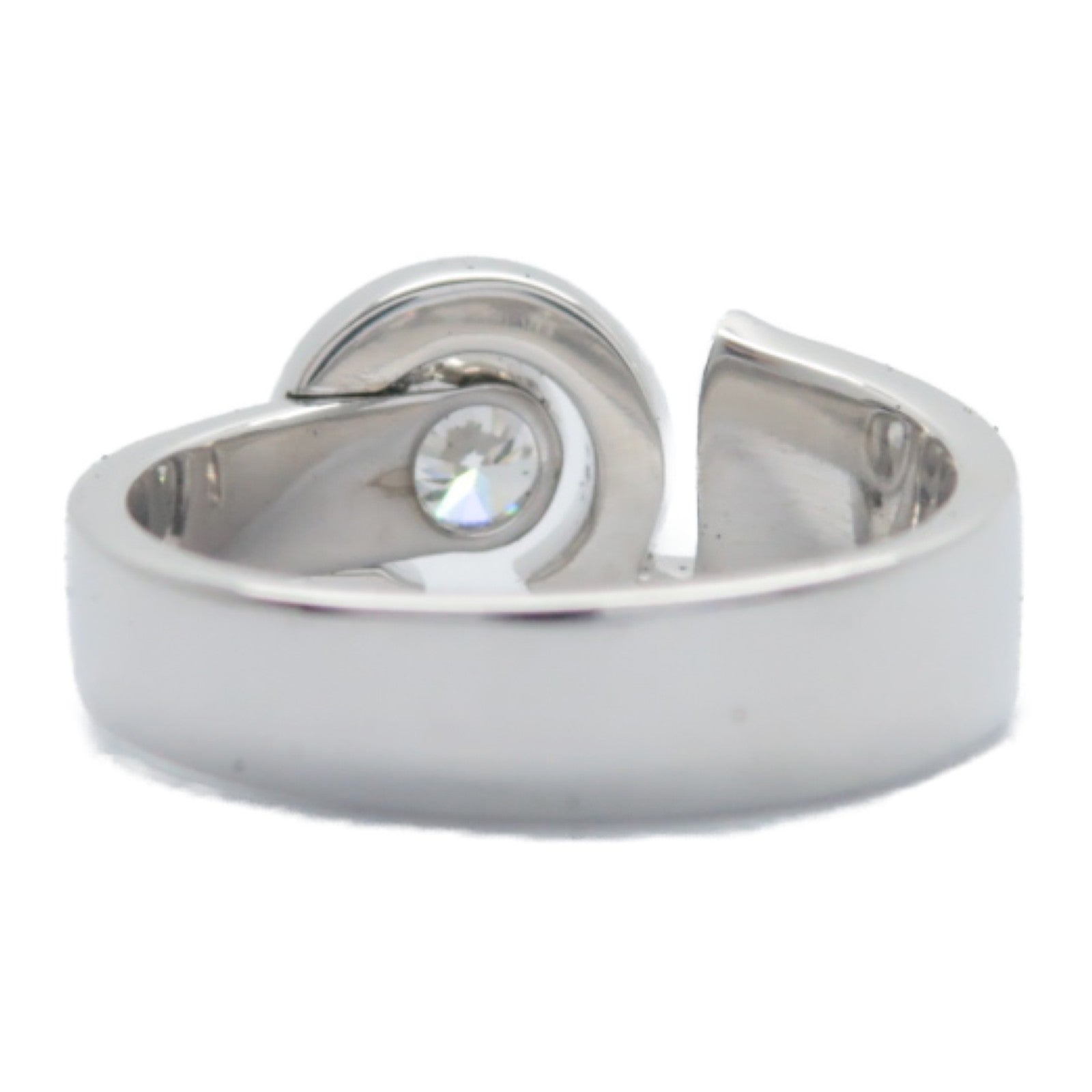 CHANEL 18K白金Eternal N'5 Ring戒指US#5