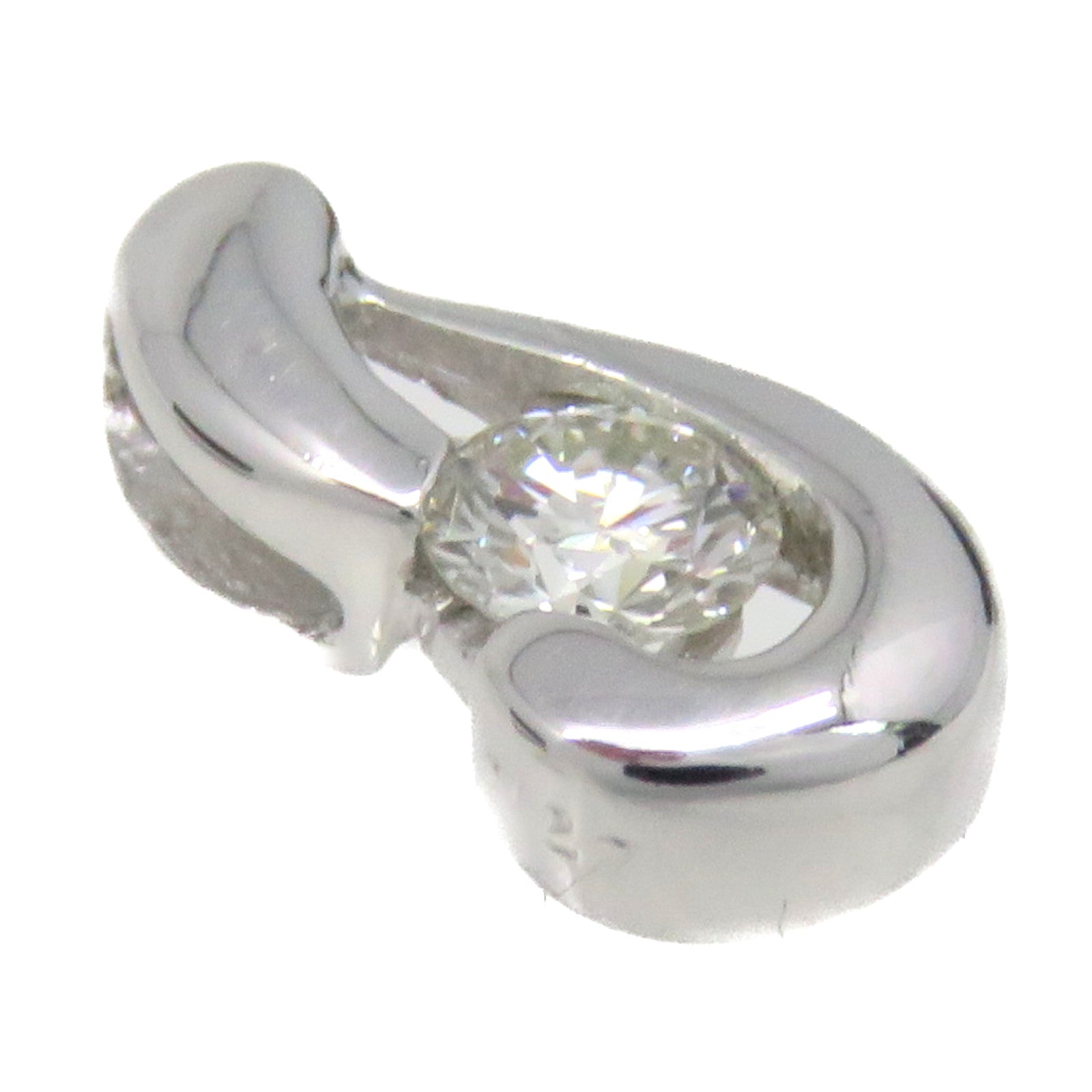 JEWELRY PT900鉑金Diamond Pendant Top 0.127ct鑽石吊墜