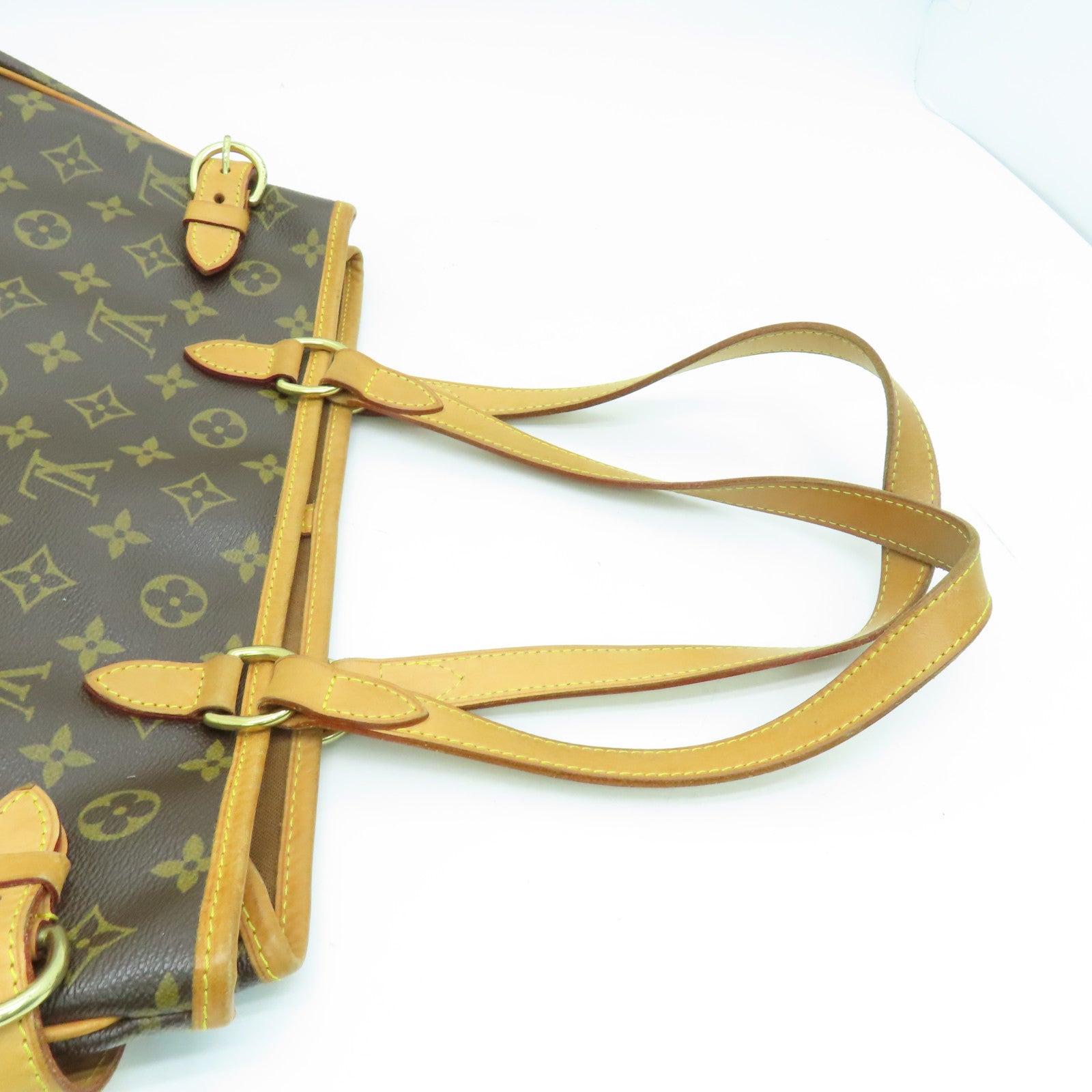 LOUIS VUITTON Monogram Batignolles Horizont金扣手挽肩背兩用袋啡色