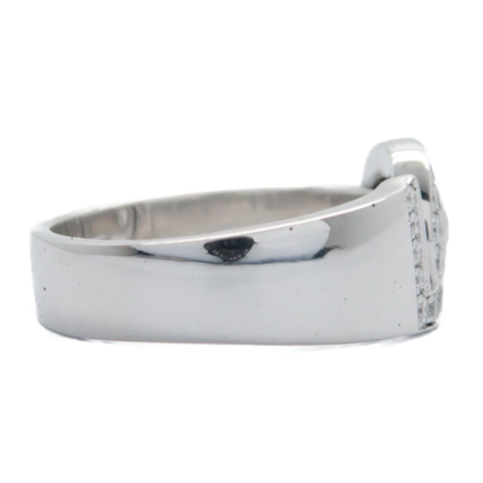CHANEL 18K白金Eternal N'5 Ring戒指US#5