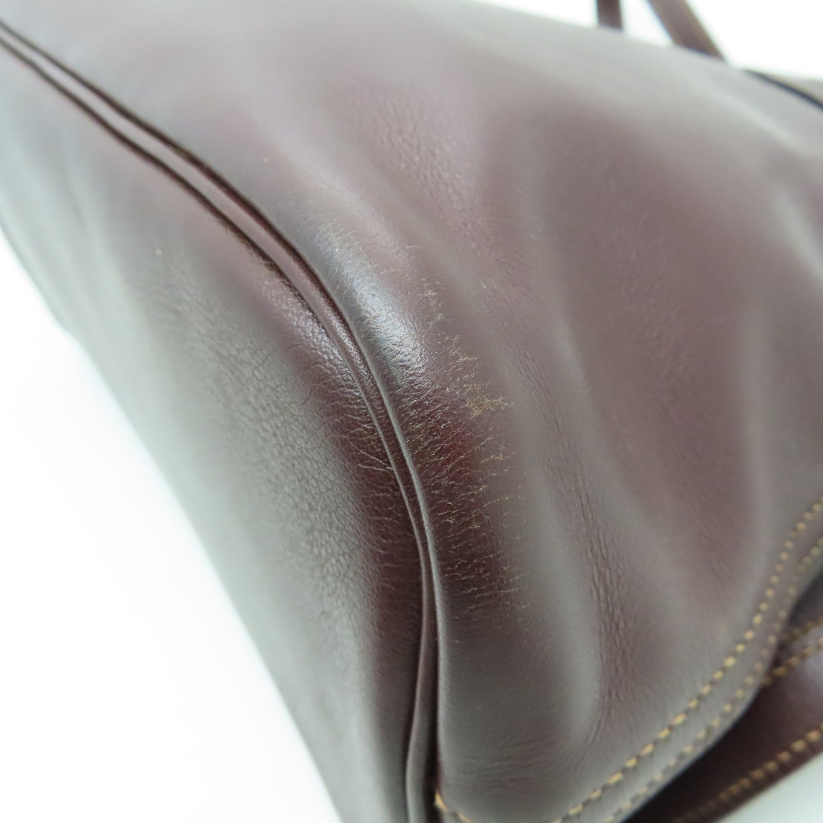HERMES Sombrero皮革Bolide Ado金扣背包啡色