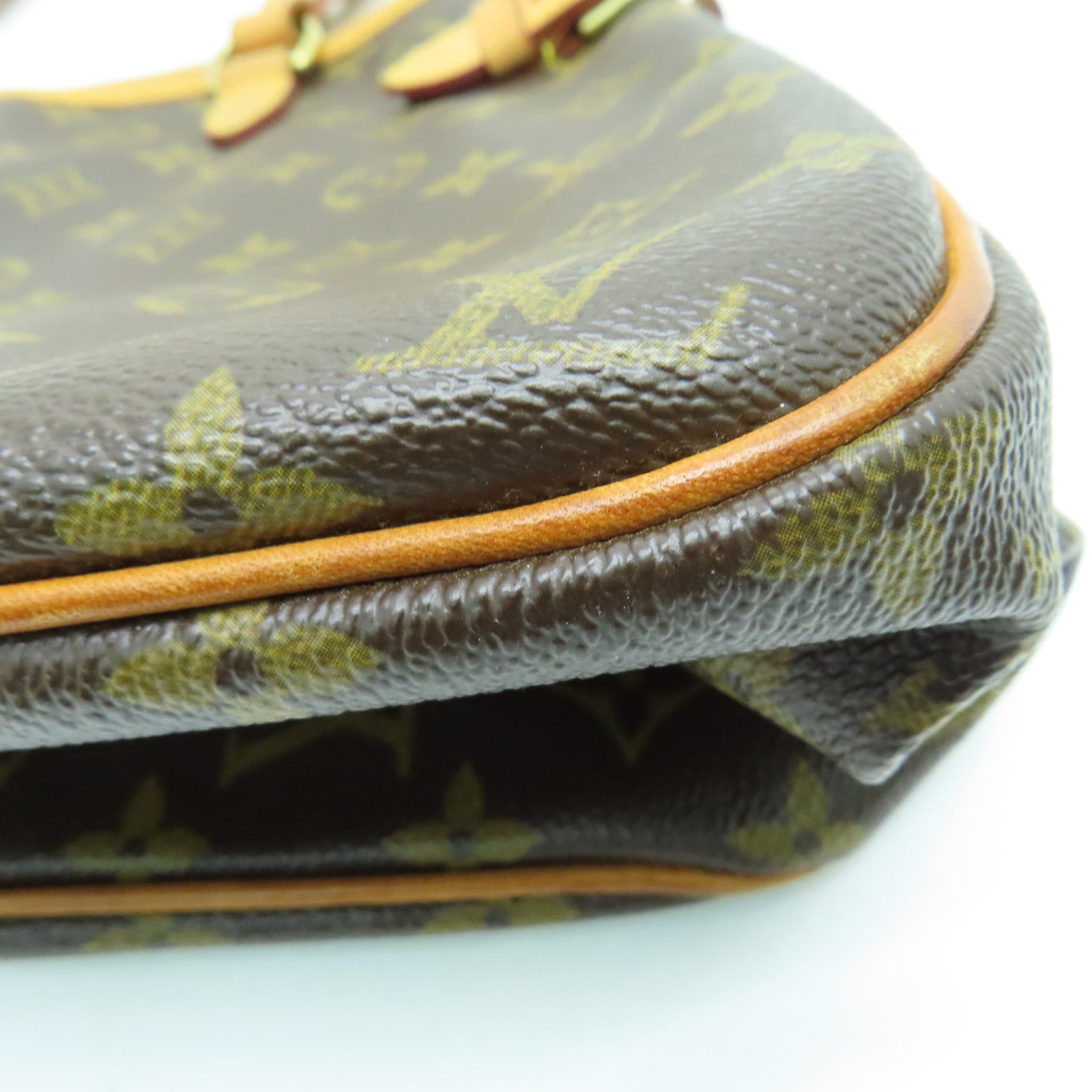LOUIS VUITTON Monogram Batignolles Horizont金扣手挽肩背兩用袋啡色