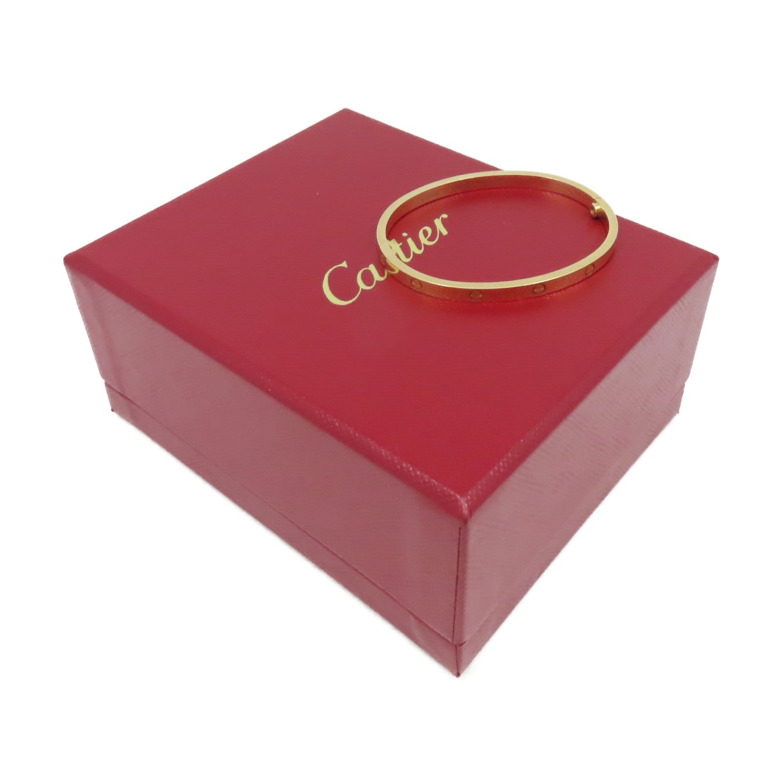 CARTIER 18K玫瑰金Love Bracelet手鏈#15