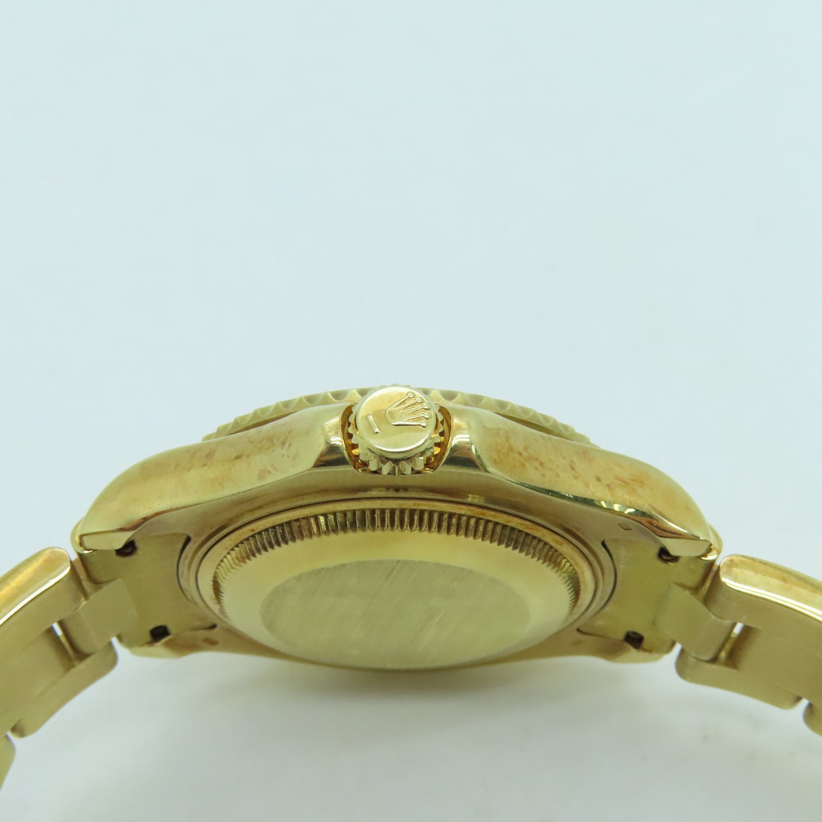 ROLEX Yacht Master 18K黃金手錶自動機芯白色