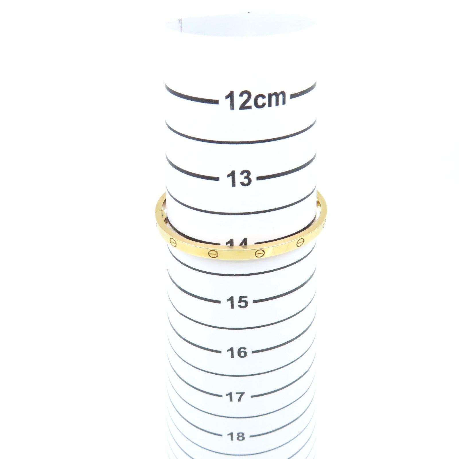 CARTIER 18K玫瑰金Love Bracelet手鏈#15