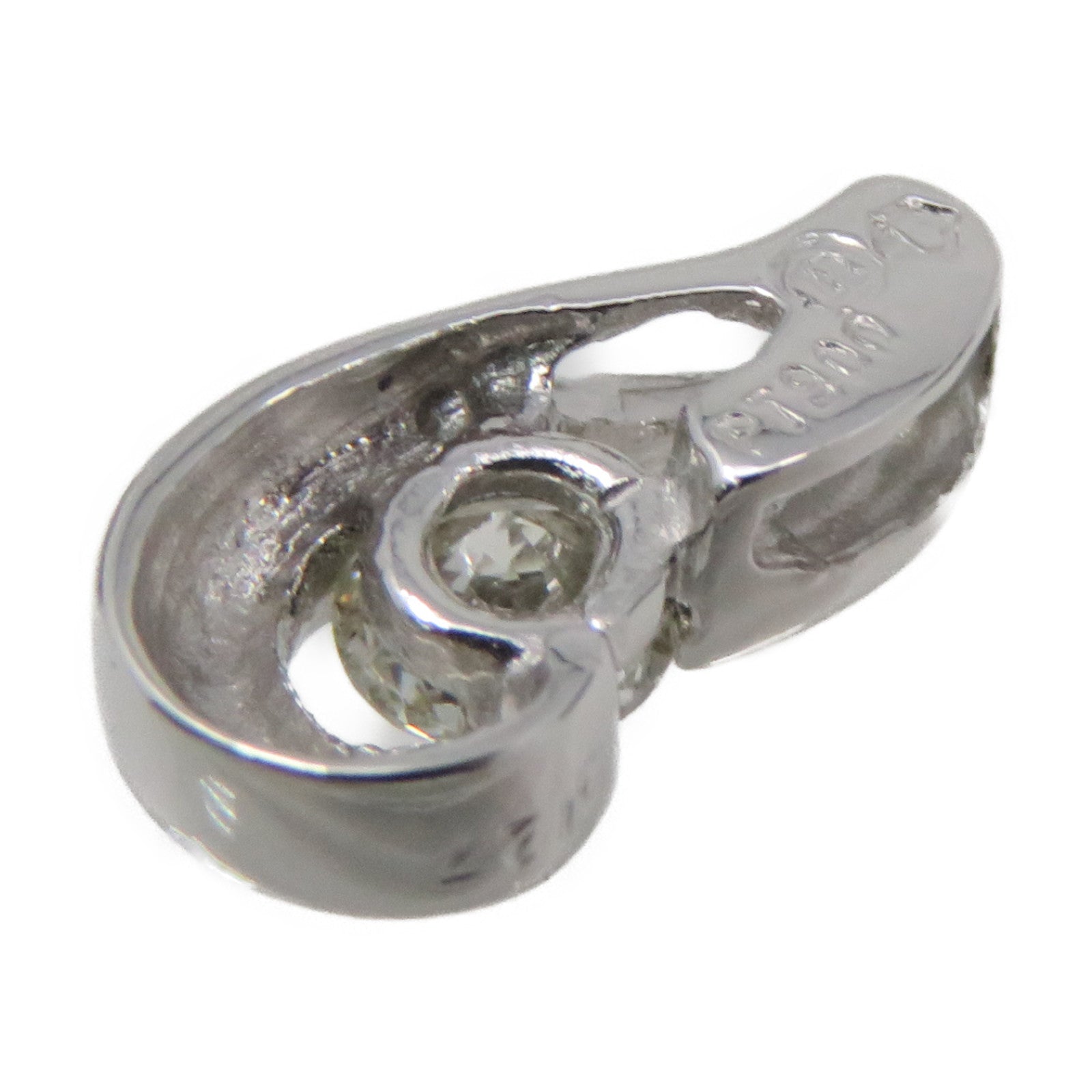 JEWELRY PT900鉑金Diamond Pendant Top 0.127ct鑽石吊墜