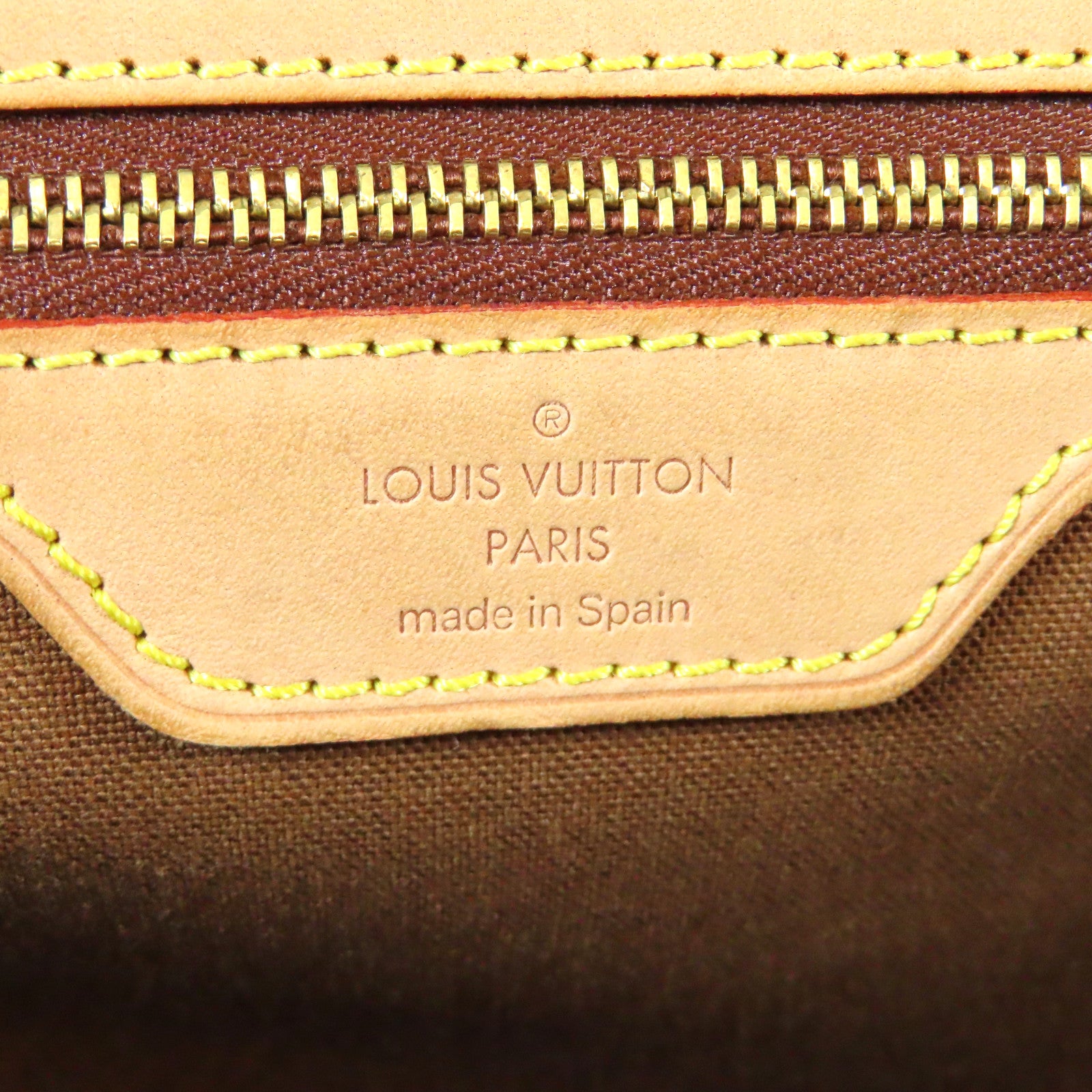 LOUIS VUITTON Monogram Valmy MM金扣肩背袋啡色
