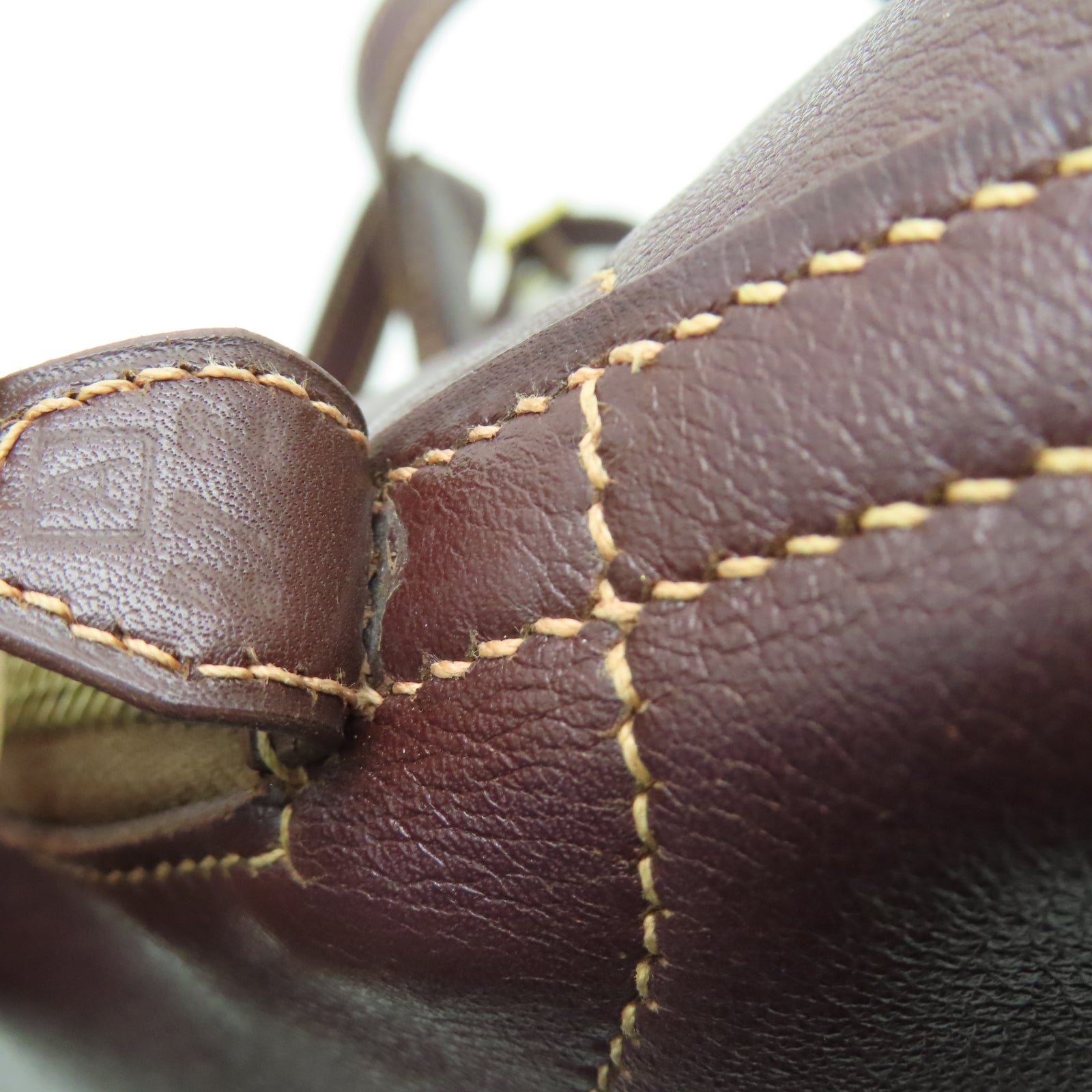 HERMES Sombrero皮革Bolide Ado金扣背包啡色