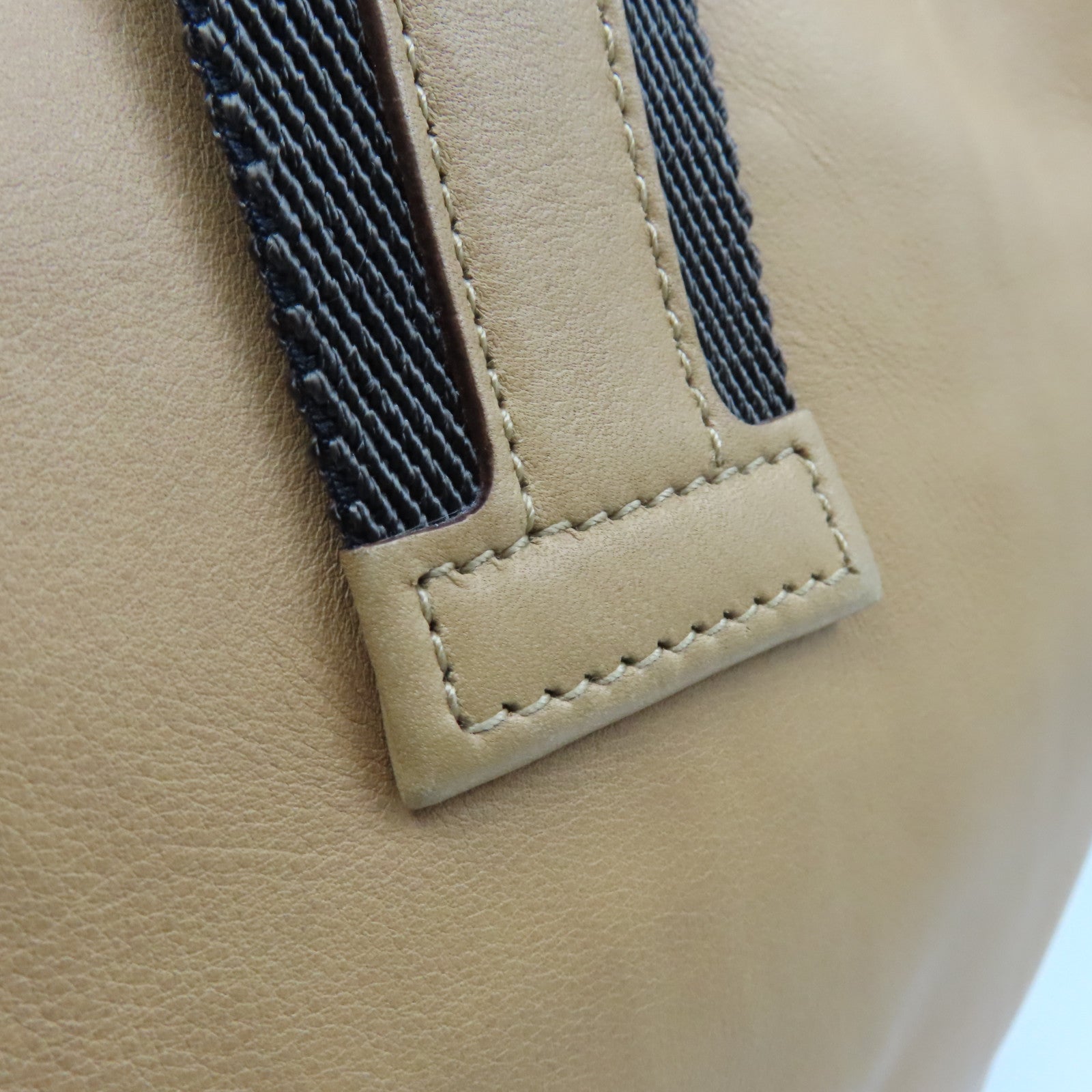GUCCI 【激減優惠】牛皮皮革Shoulder Bag金扣肩背袋啡色