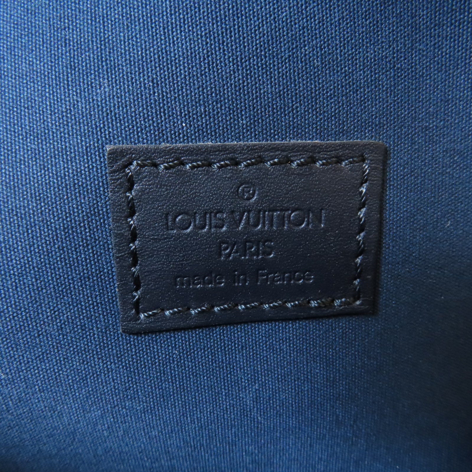 LOUIS VUITTON Monogram Mini Marjorie金扣肩背袋藍色