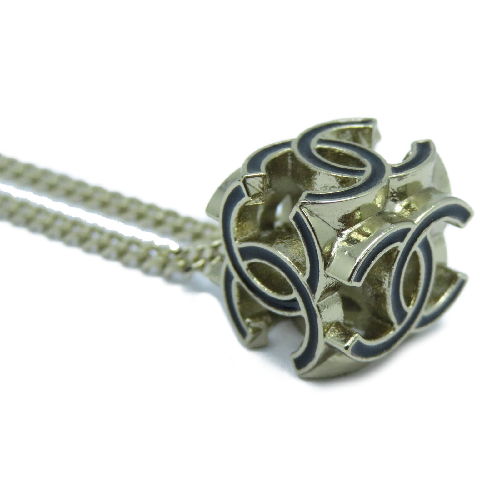 CHANEL 金屬Necklace項鍊金色