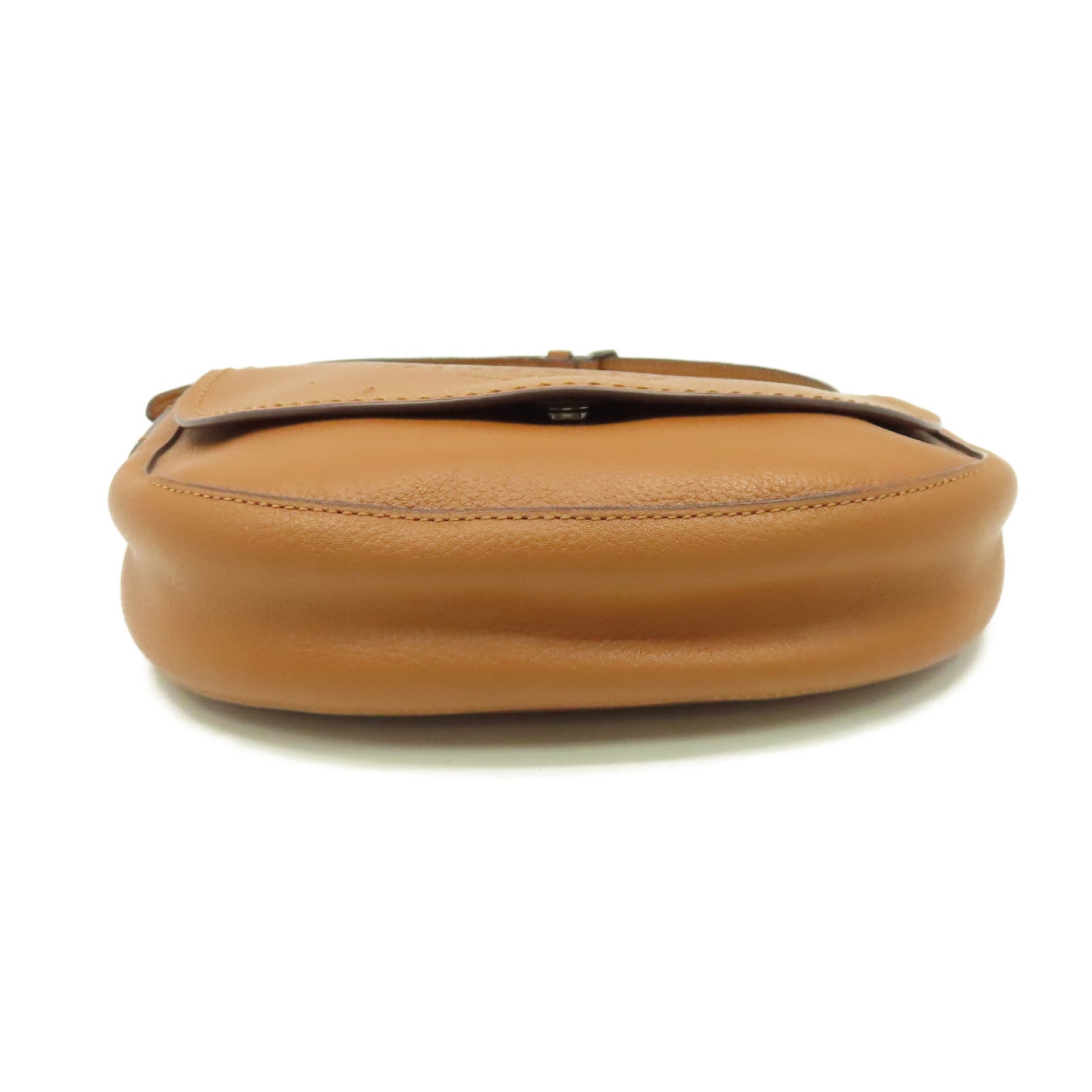 COACH 牛皮皮革Shoulder Bag肩背袋啡色