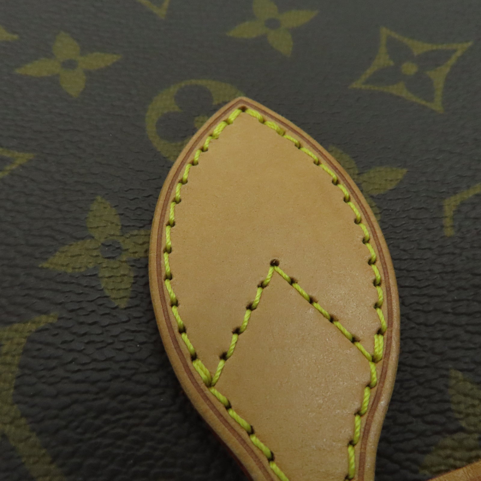 LOUIS VUITTON Monogram Neverfull MM金扣手挽袋啡色