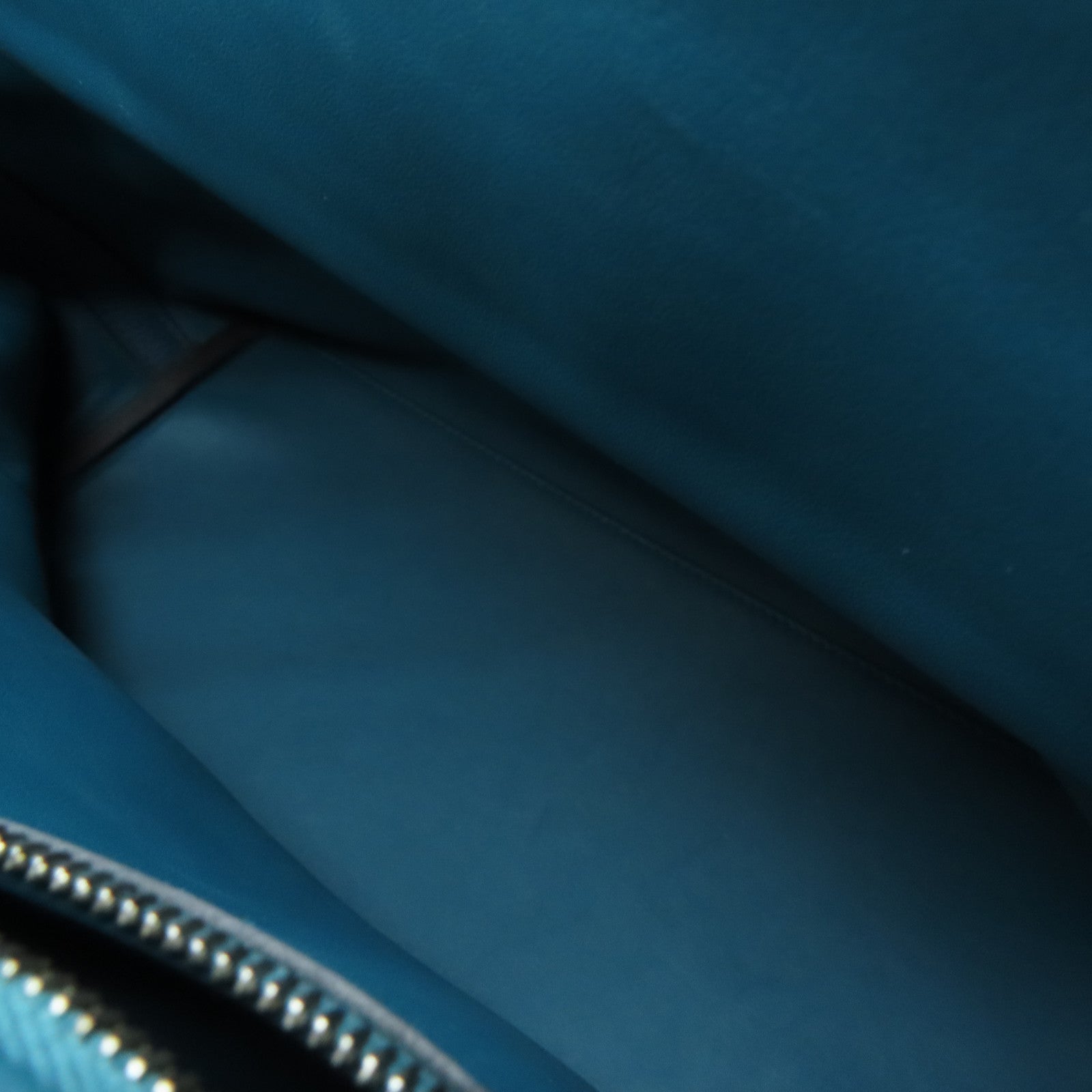 HERMES 【激減優惠】Togo/Swift皮革24/24-35 Bag金銀扣手挽袋寶石藍色Vert Bosphore