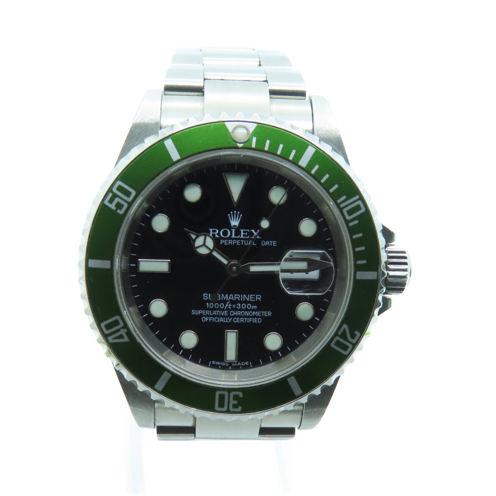 ROLEX Submariner Date不鏽鋼手錶自動機芯黑色