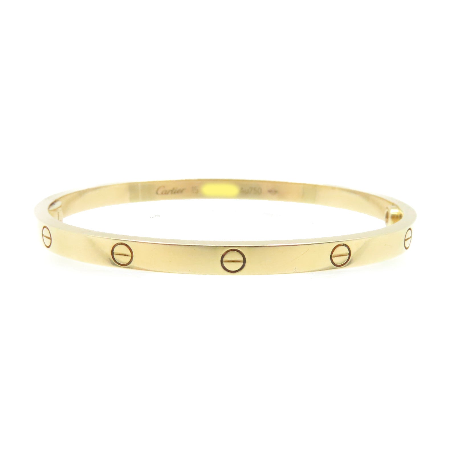 CARTIER 18K玫瑰金Love Bracelet手鏈#15
