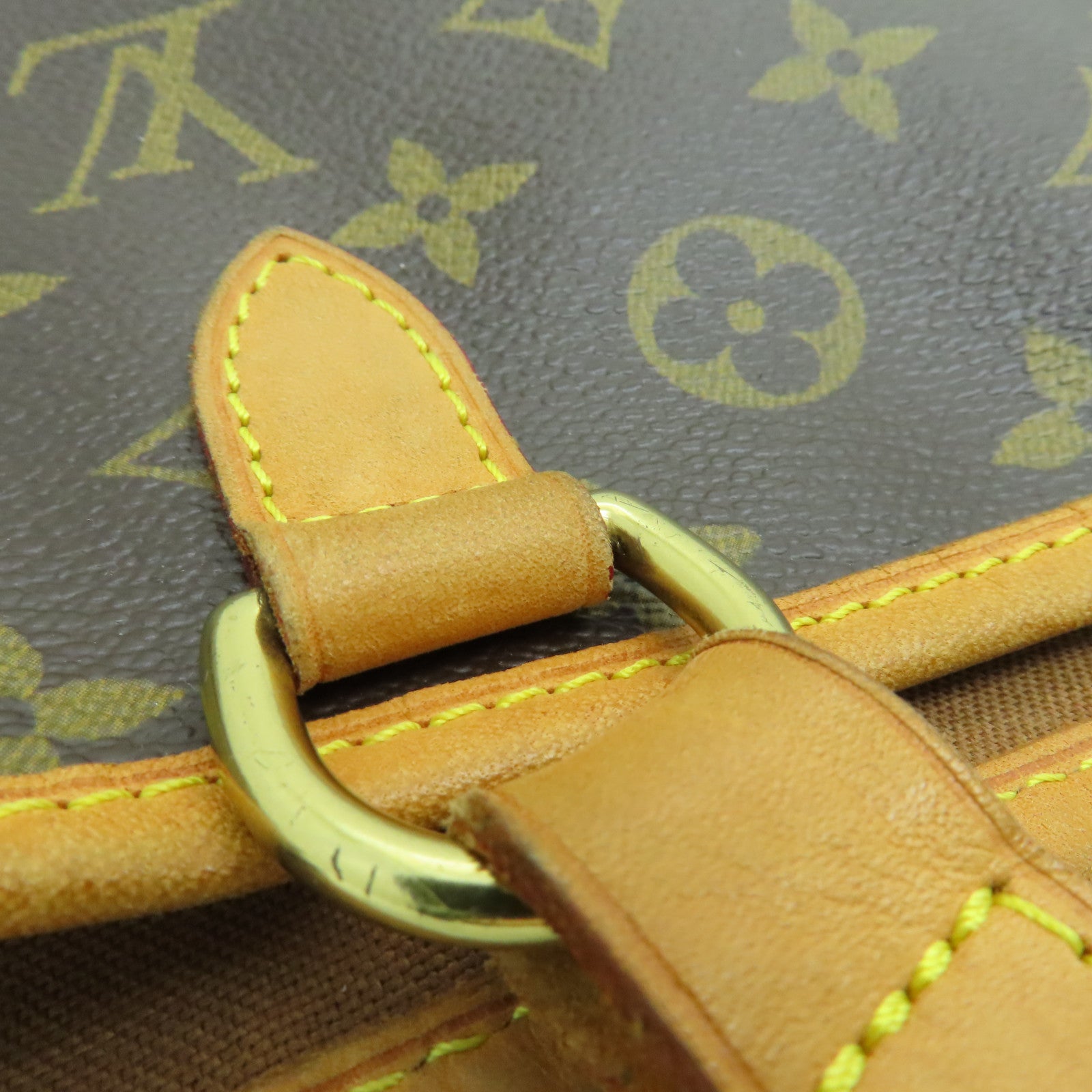 LOUIS VUITTON Monogram Batignolles Horizont金扣手挽肩背兩用袋啡色