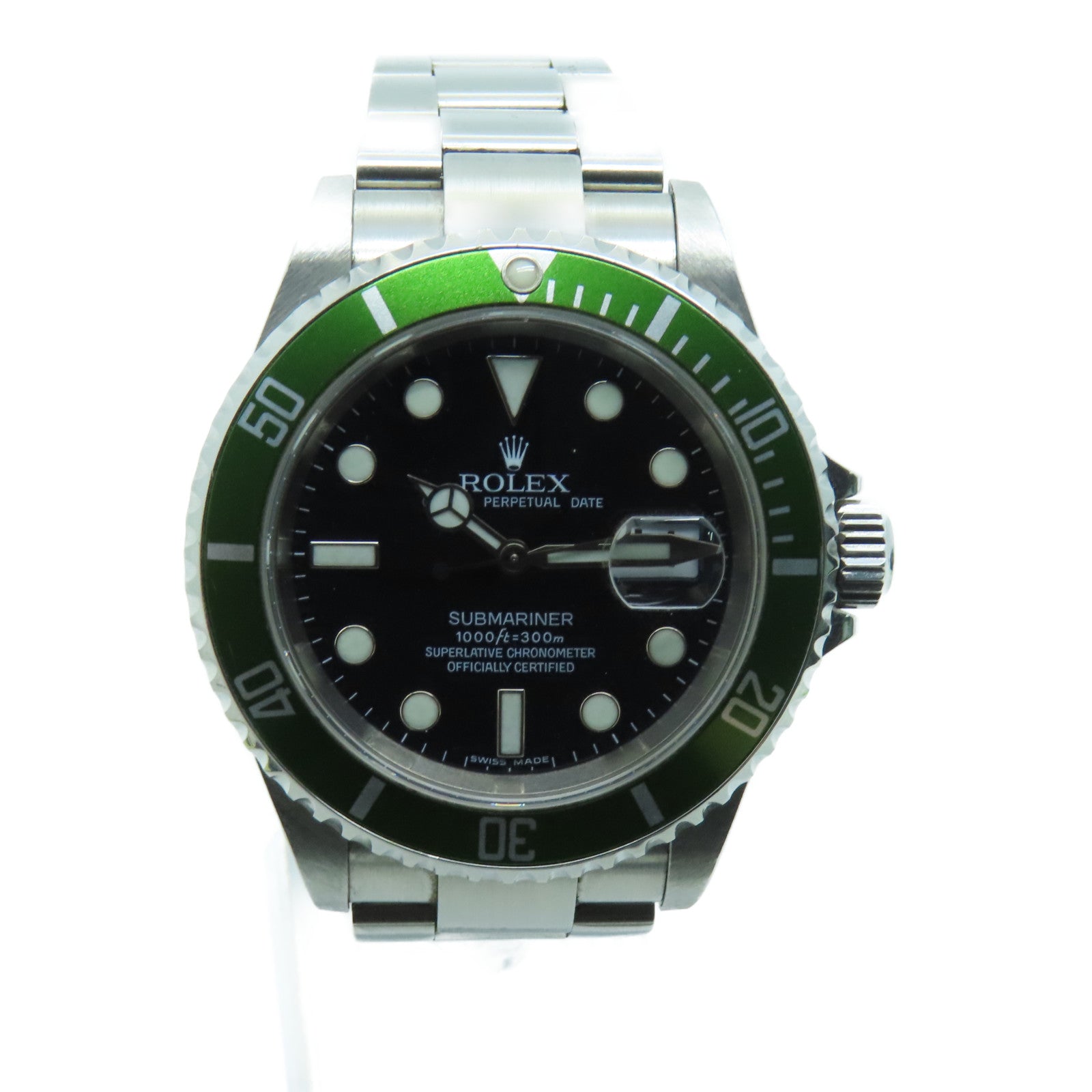ROLEX Submariner Date不鏽鋼手錶自動機芯黑色