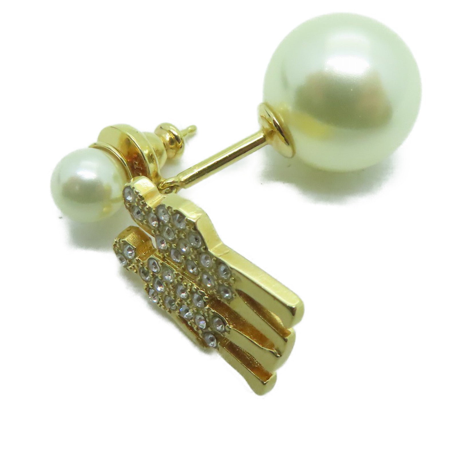 Dior 金属Single Earring耳环金色