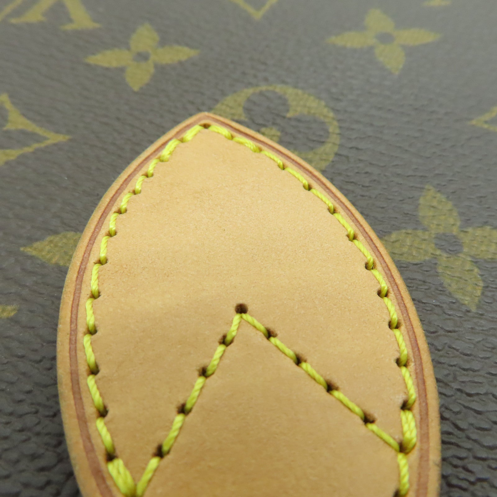 LOUIS VUITTON Monogram Neverfull MM金扣手挽袋啡色