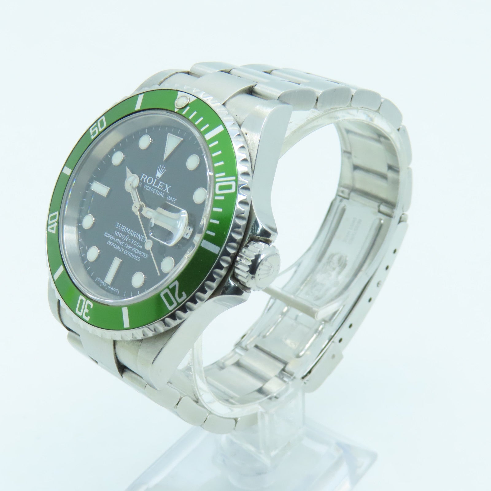 ROLEX Submariner Date不鏽鋼手錶自動機芯黑色