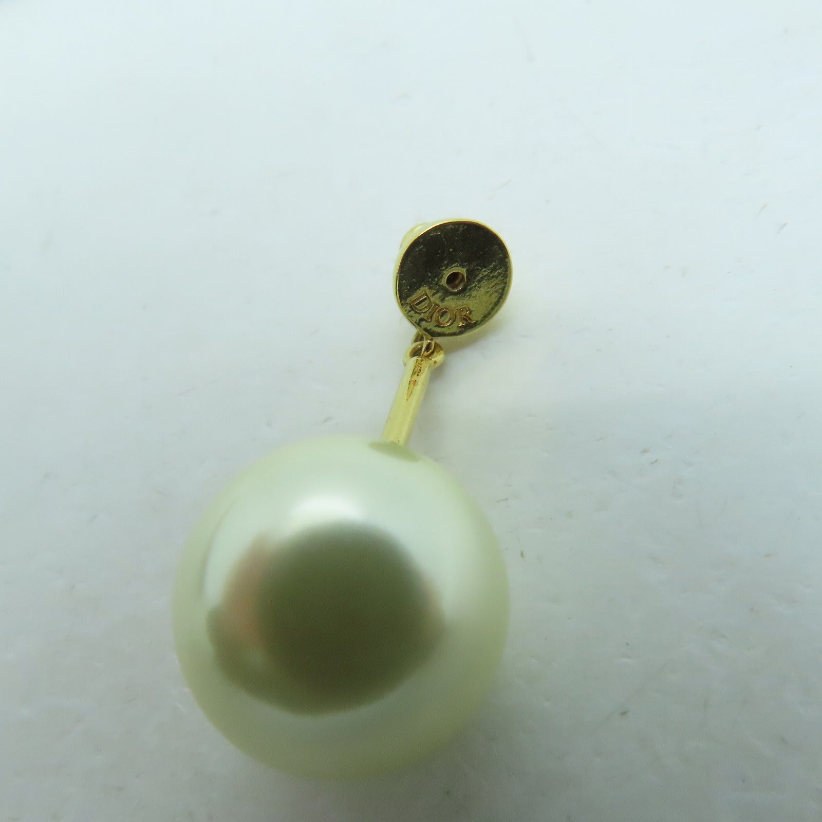Dior 金属Single Earring耳环金色