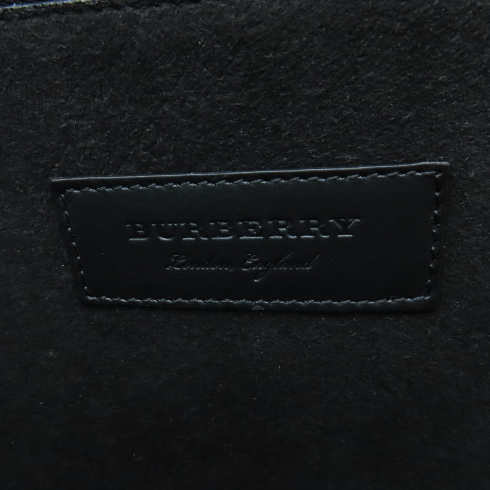 BURBERRY 牛皮皮革Clutch Bag金扣手拿包粉紅色