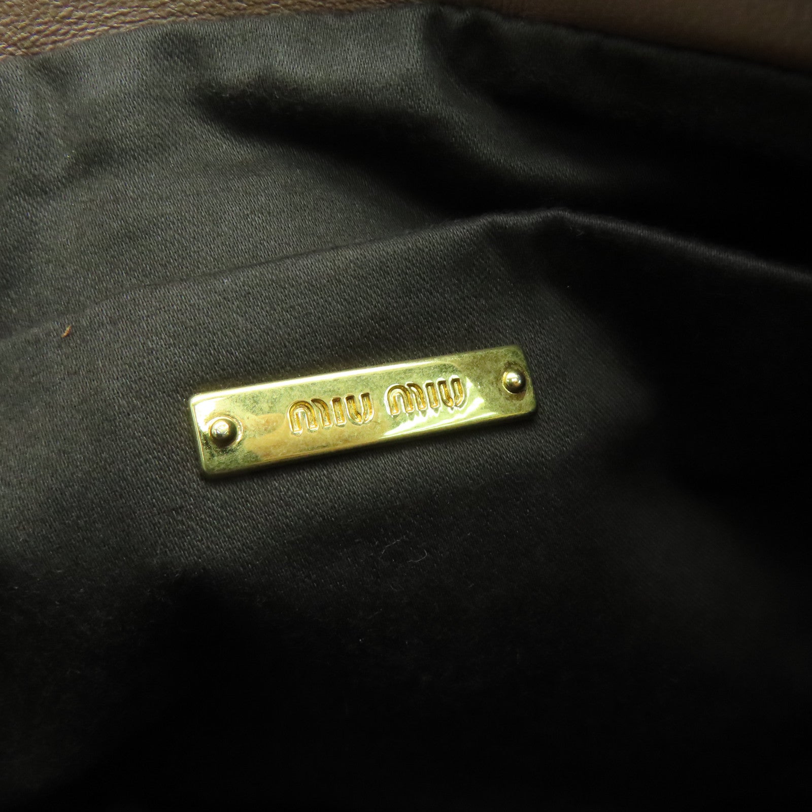 Miu Miu Calfskin Leather Clutch Bag Gold Buckle Clutch Dark Pink
