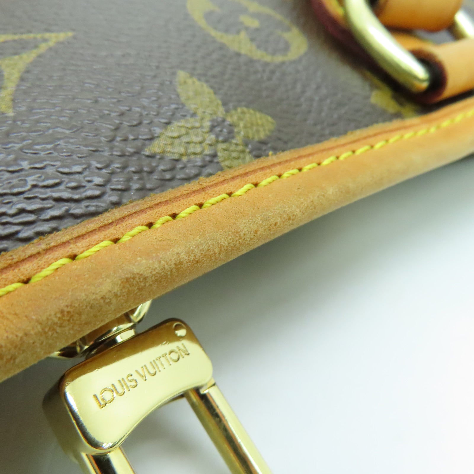 LOUIS VUITTON Monogram Batignolles Horizont金扣手挽肩背兩用袋啡色