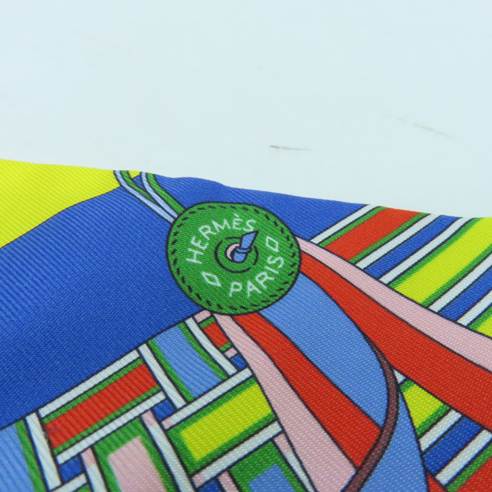 HERMES Silk Twilly Scarf Color