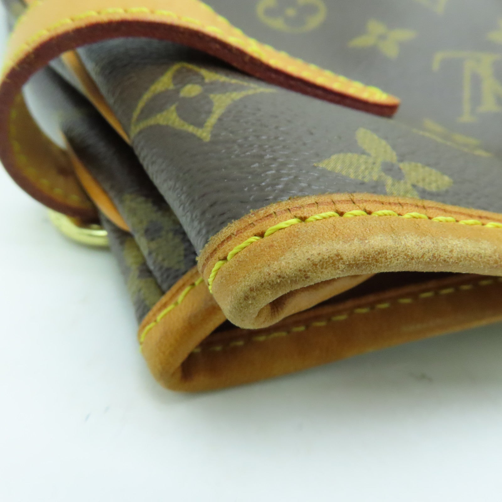 LOUIS VUITTON Monogram Batignolles Horizont金扣手挽肩背兩用袋啡色