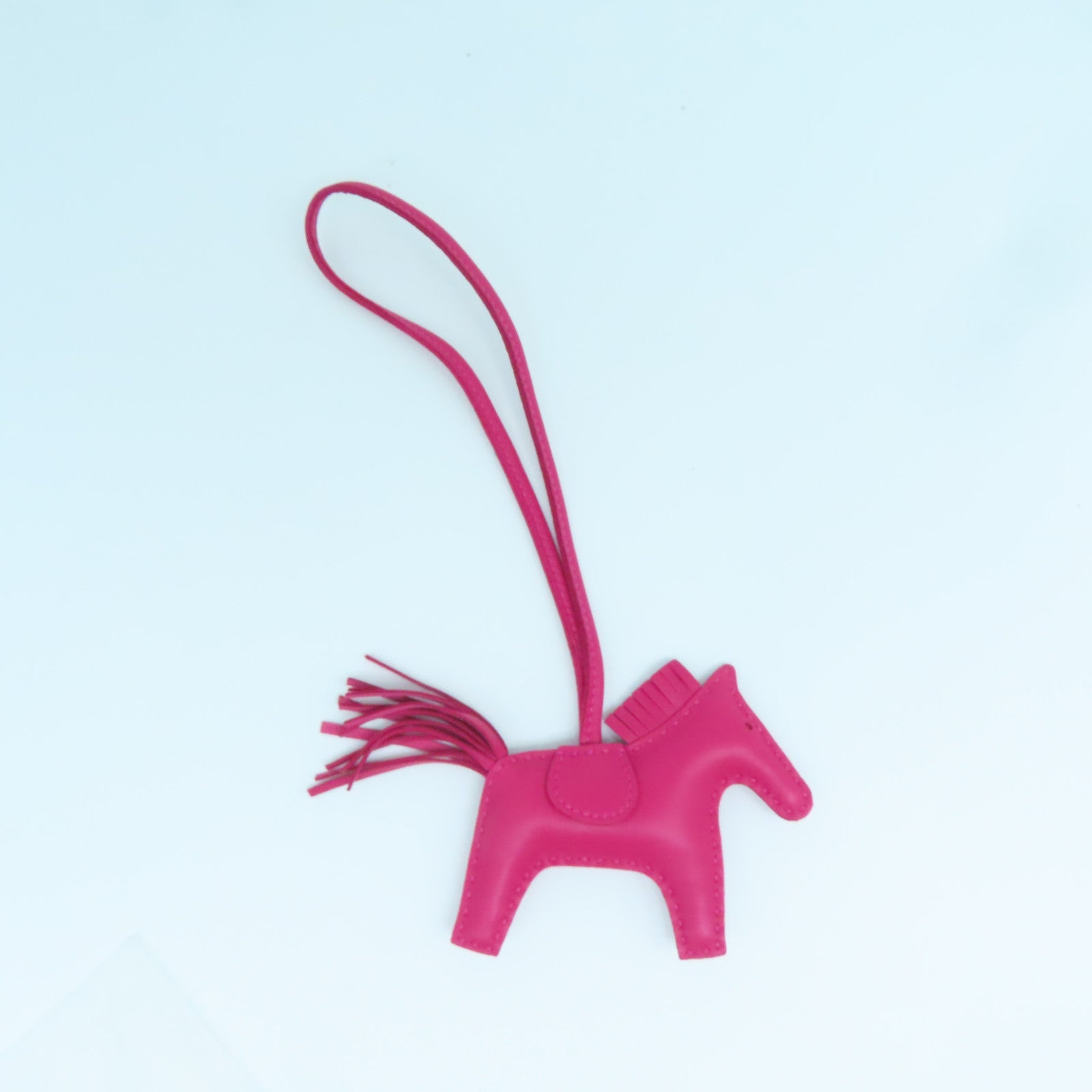HERMES 【激減優惠】Swift皮革Rodeo PM掛飾墨西哥粉